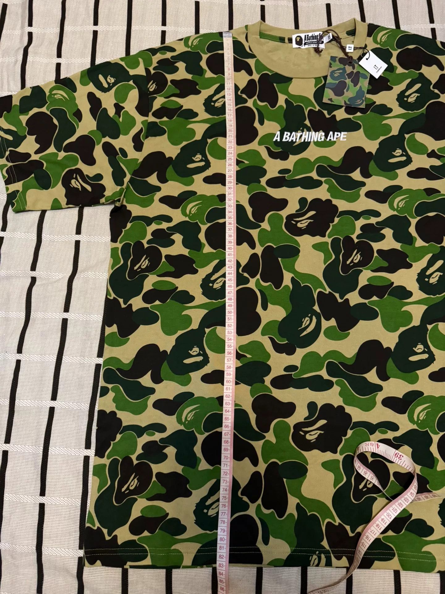 Bape Bape Camo Green T-Shirt XXL Men Size US XXL / EU 58 / 5 - 7 Thumbnail