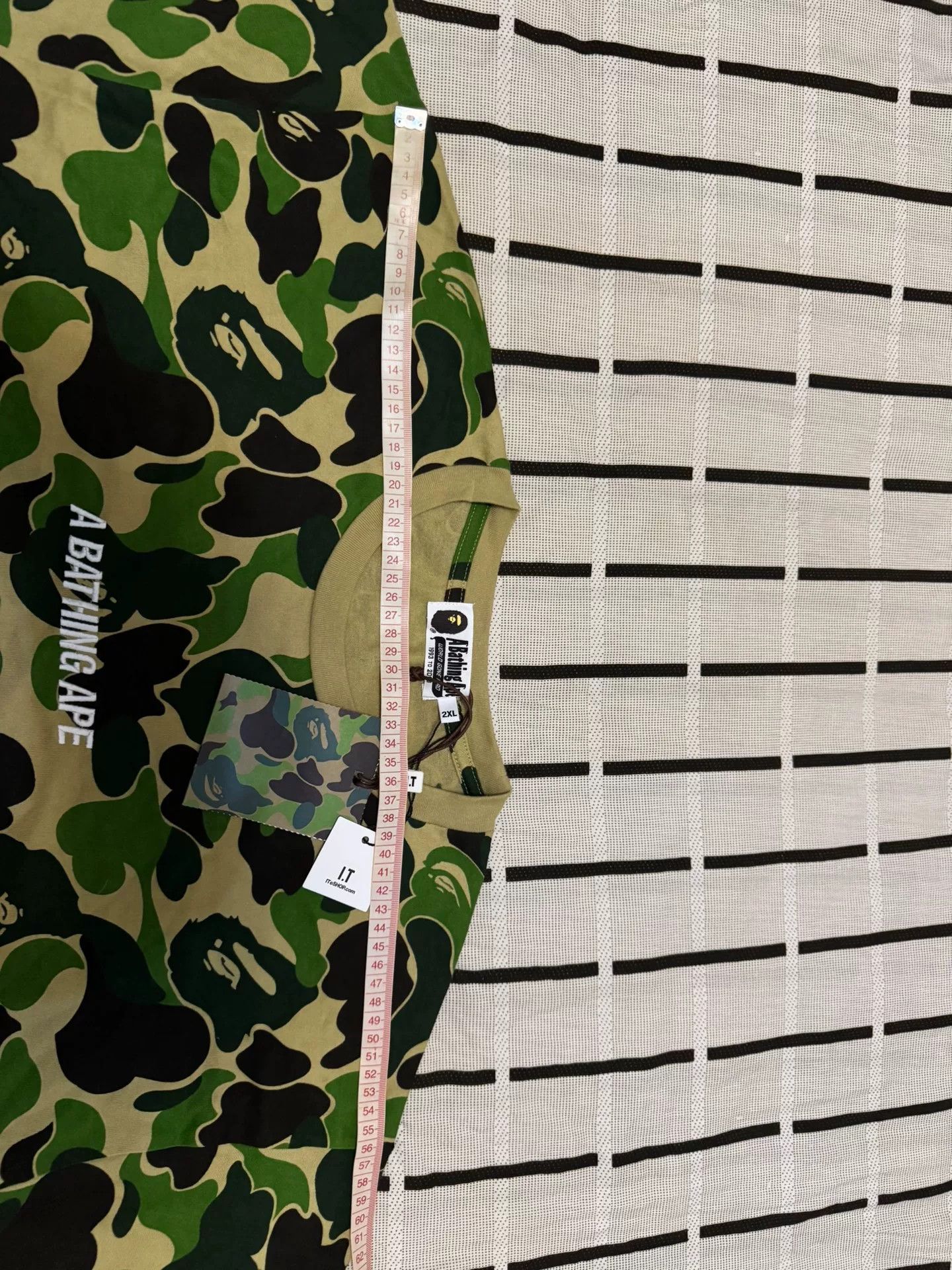 Bape Bape Camo Green T-Shirt XXL Men Size US XXL / EU 58 / 5 - 9 Thumbnail