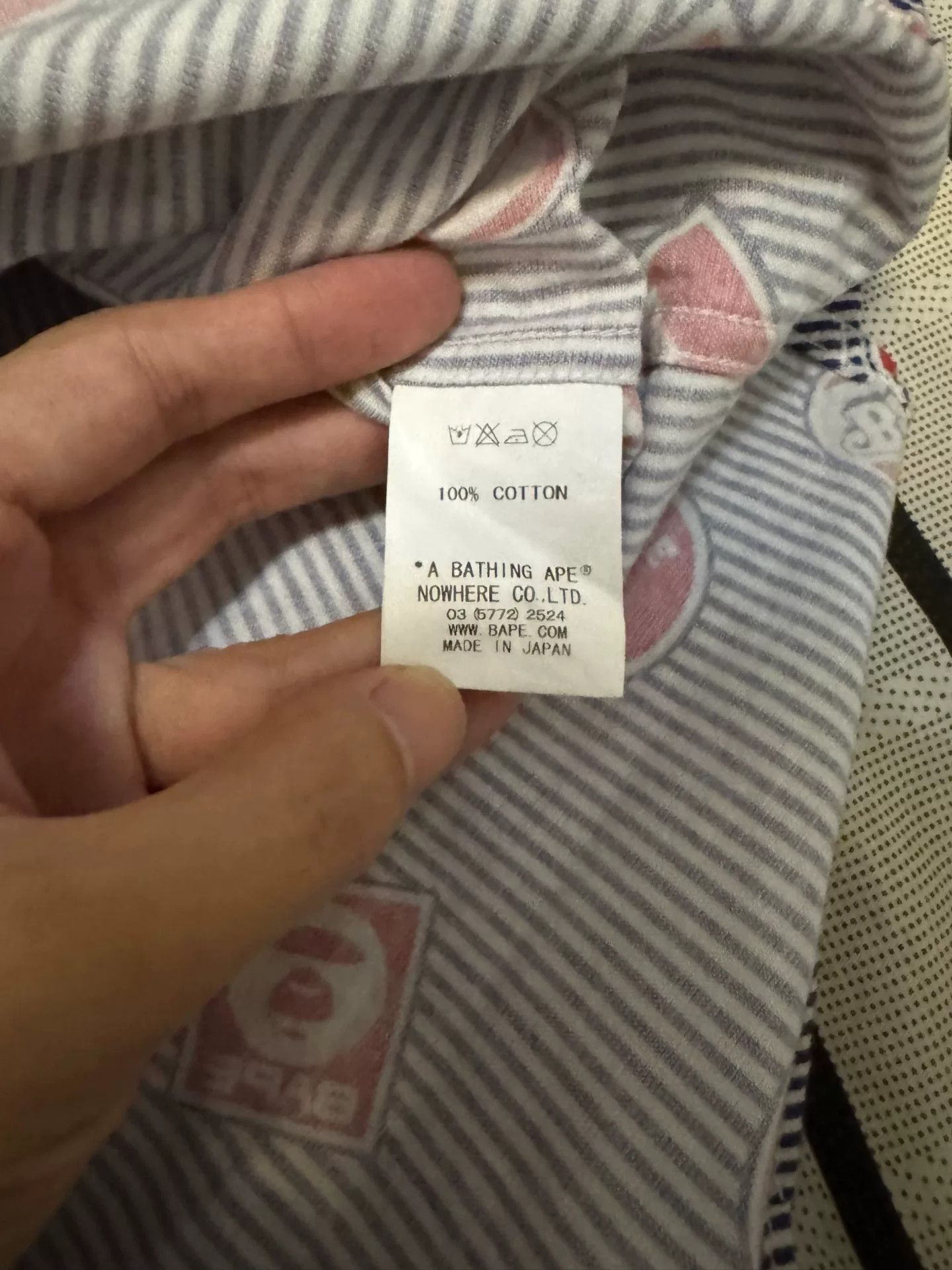Bape Bape Retro Striped Gold Shirt M Men Size US M / EU 48-50 / 2 - 4 Thumbnail