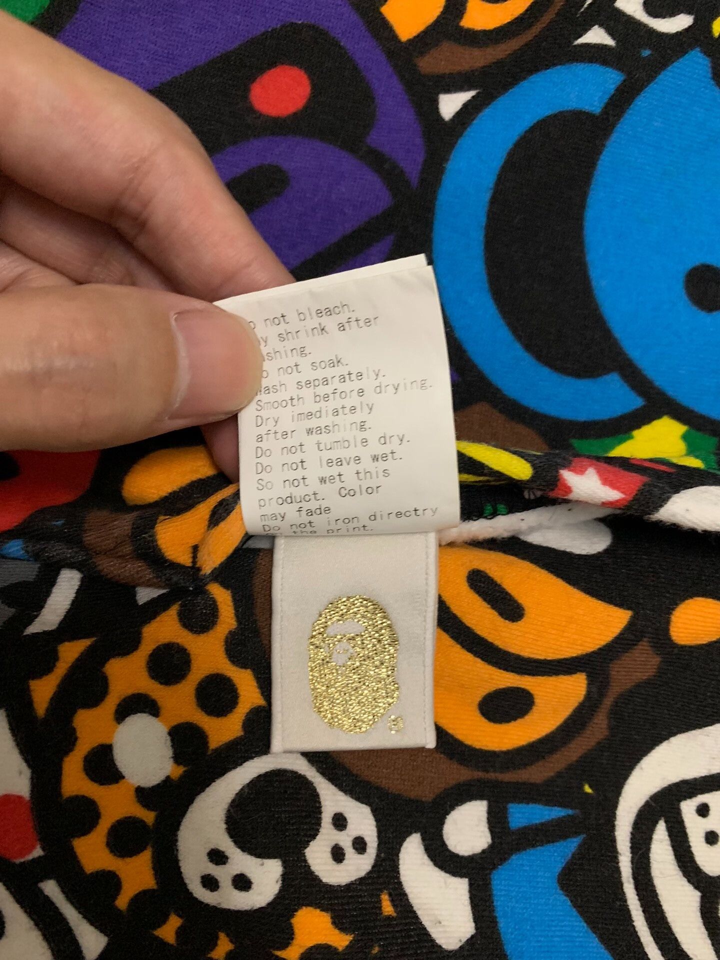 Bape Bape Multi Hoodie S Men Size US S / EU 44-46 / 1 - 6 Thumbnail