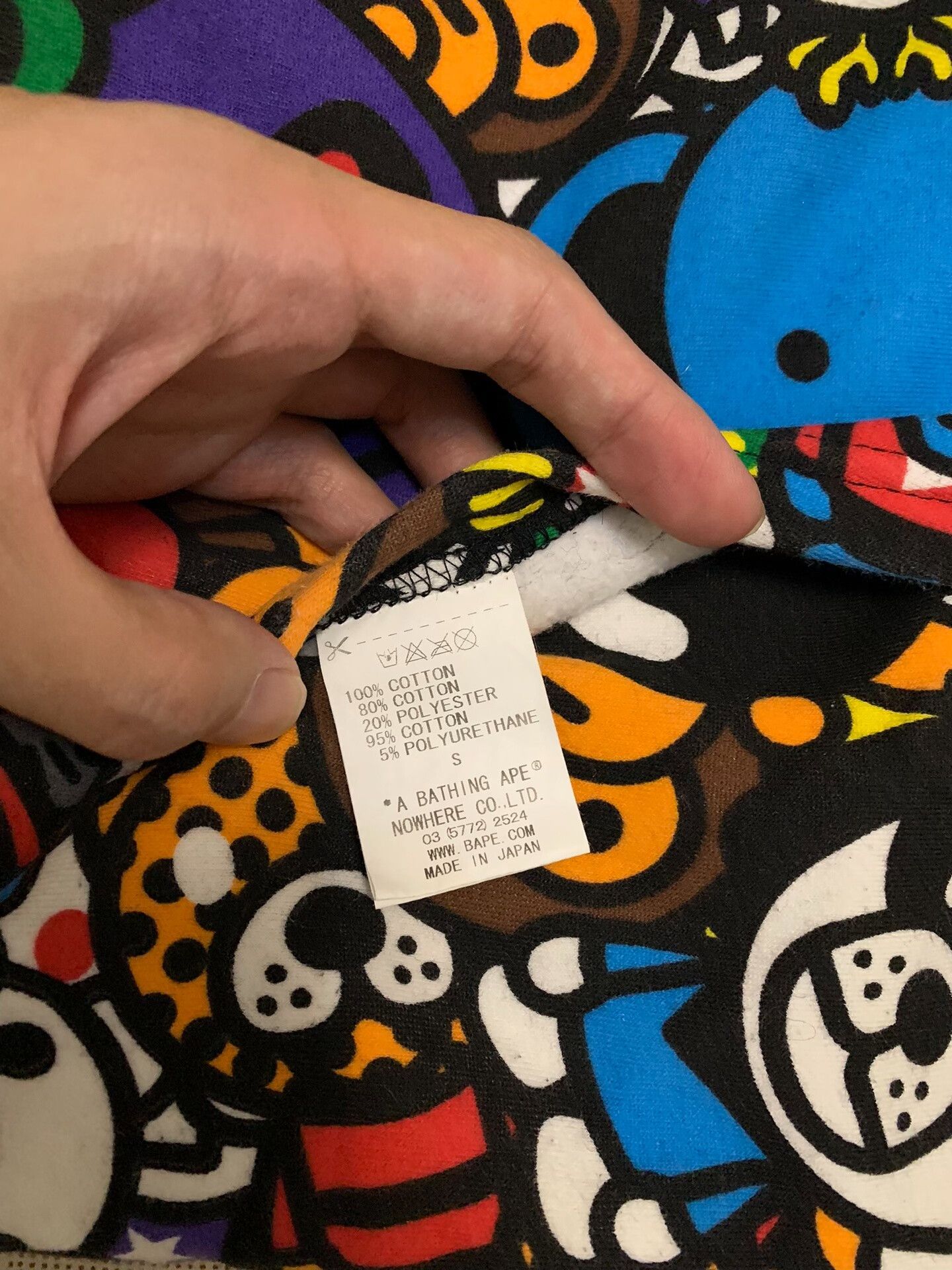 Bape Bape Multi Hoodie S Men Size US S / EU 44-46 / 1 - 4 Thumbnail