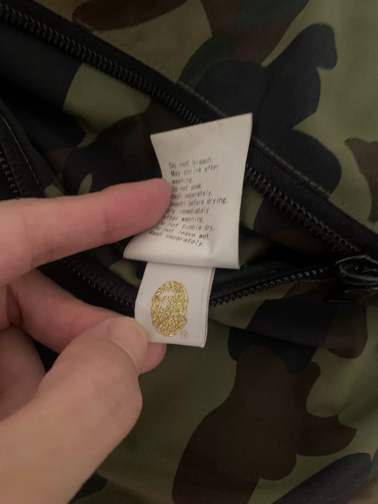 Bape Bape Camo Glow Green Light Jacket XL Men Size US XL / EU 56 / 4 - 6 Thumbnail