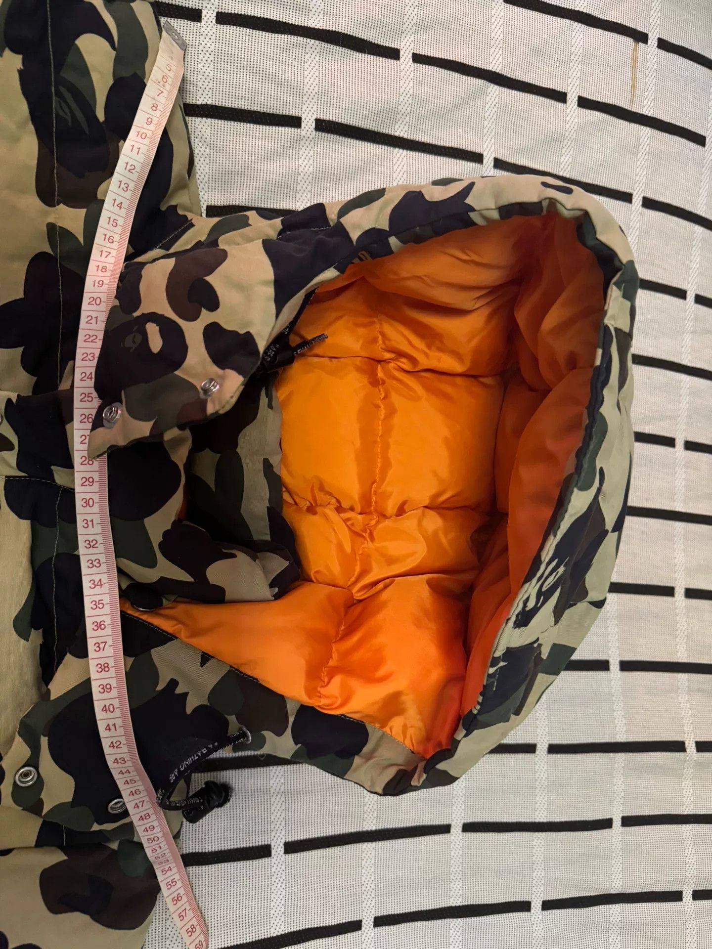 Bape Bape Down Camo Yellow Heavy Coat XL Men Size US XL / EU 56 / 4 - 9 Thumbnail
