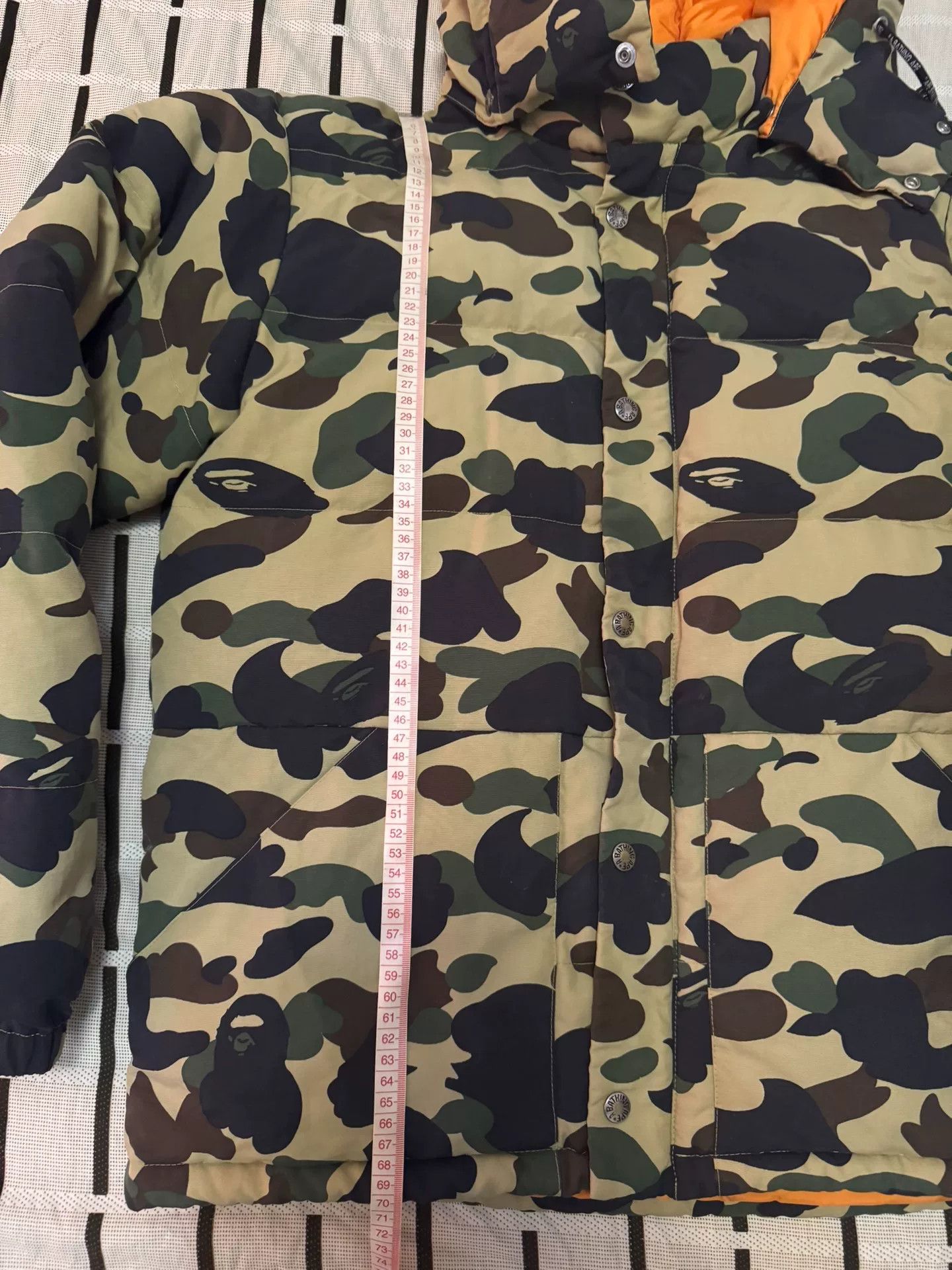 Bape Bape Down Camo Yellow Heavy Coat XL Men Size US XL / EU 56 / 4 - 7 Thumbnail