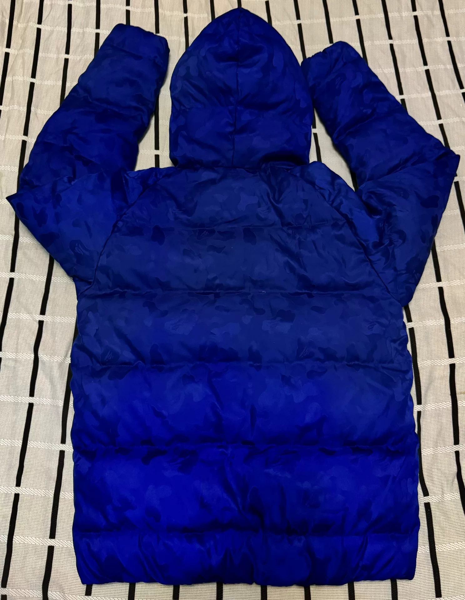 Bape Bape Down Camo Blue Heavy Coat S Men Size US S / EU 44-46 / 1 - 2 Thumbnail