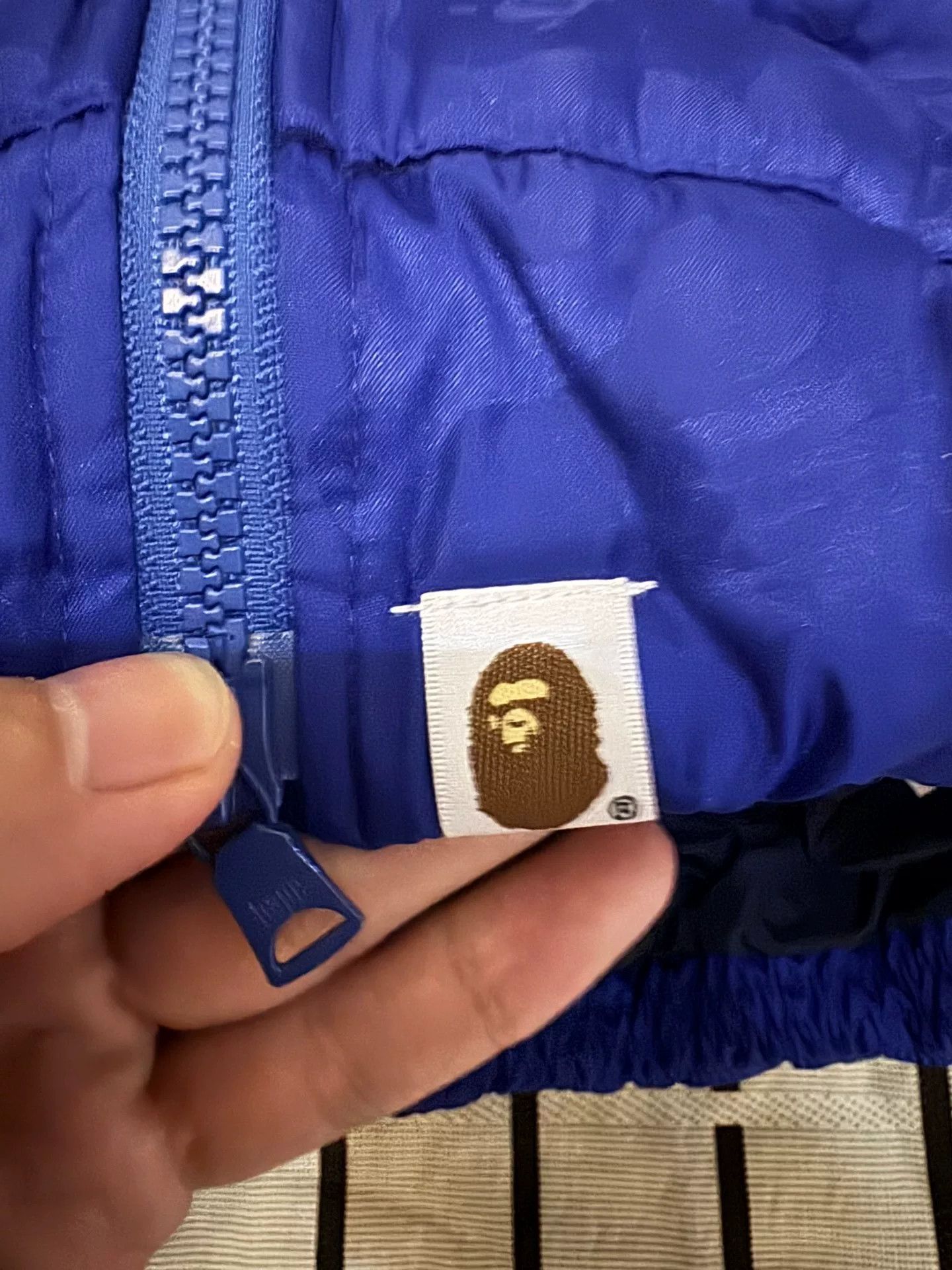 Bape Bape Down Camo Blue Heavy Coat S Men Size US S / EU 44-46 / 1 - 7 Thumbnail