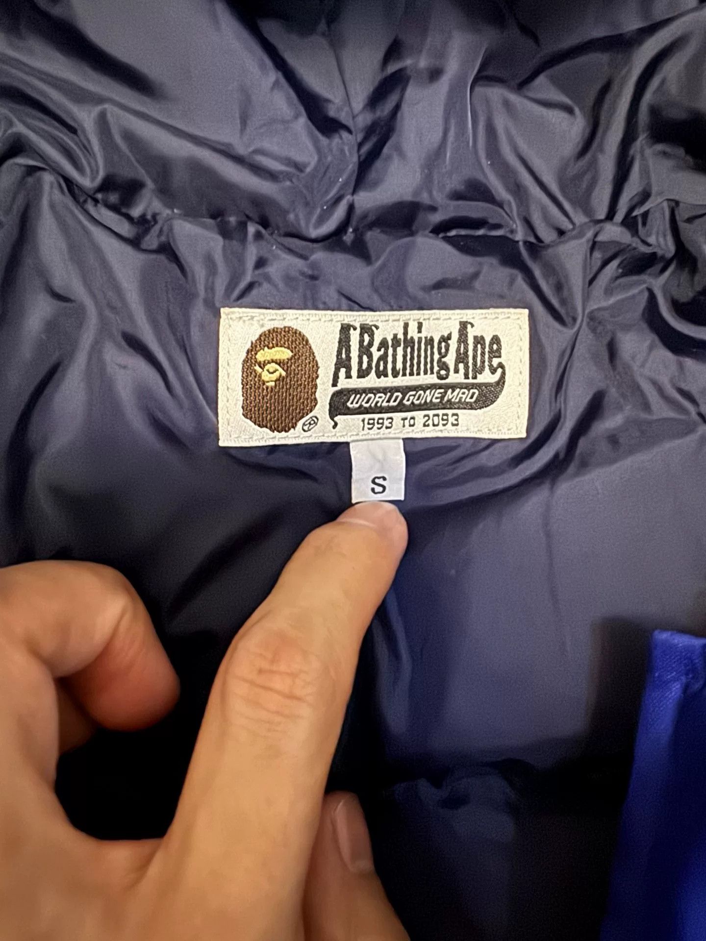 Bape Bape Down Camo Blue Heavy Coat S Men Size US S / EU 44-46 / 1 - 3 Thumbnail