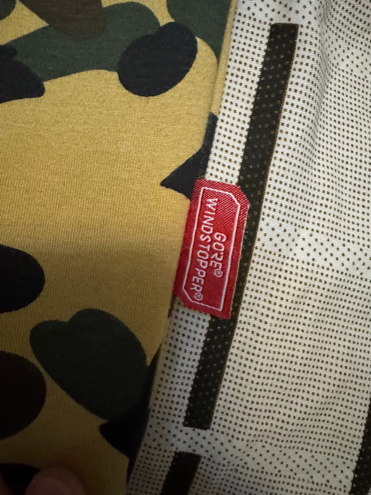 Bape Bape Techwear Camo Yellow Light Jacket S Men Size US S / EU 44-46 / 1 - 3 Thumbnail