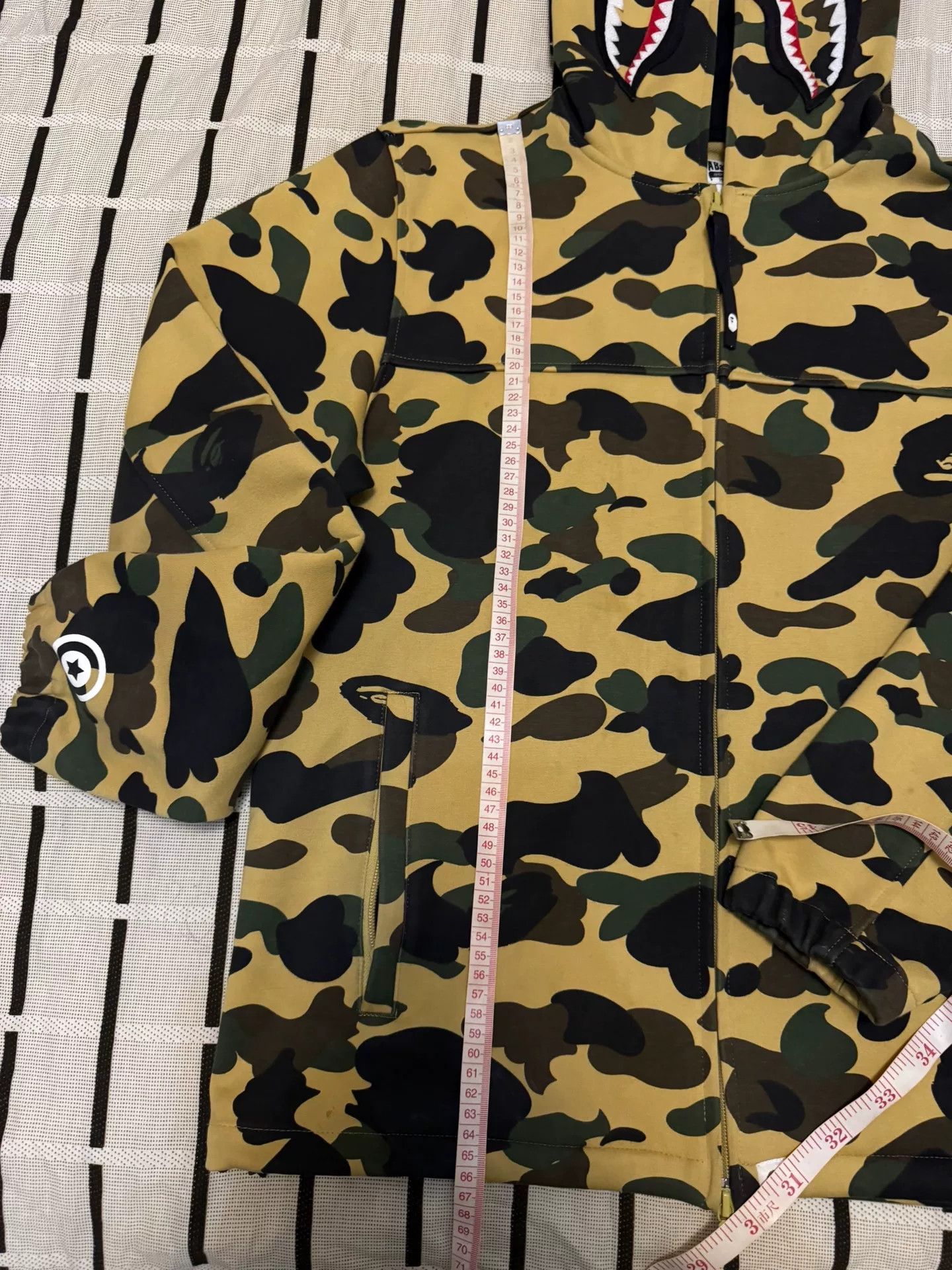 Bape Bape Techwear Camo Yellow Light Jacket S Men Size US S / EU 44-46 / 1 - 6 Thumbnail
