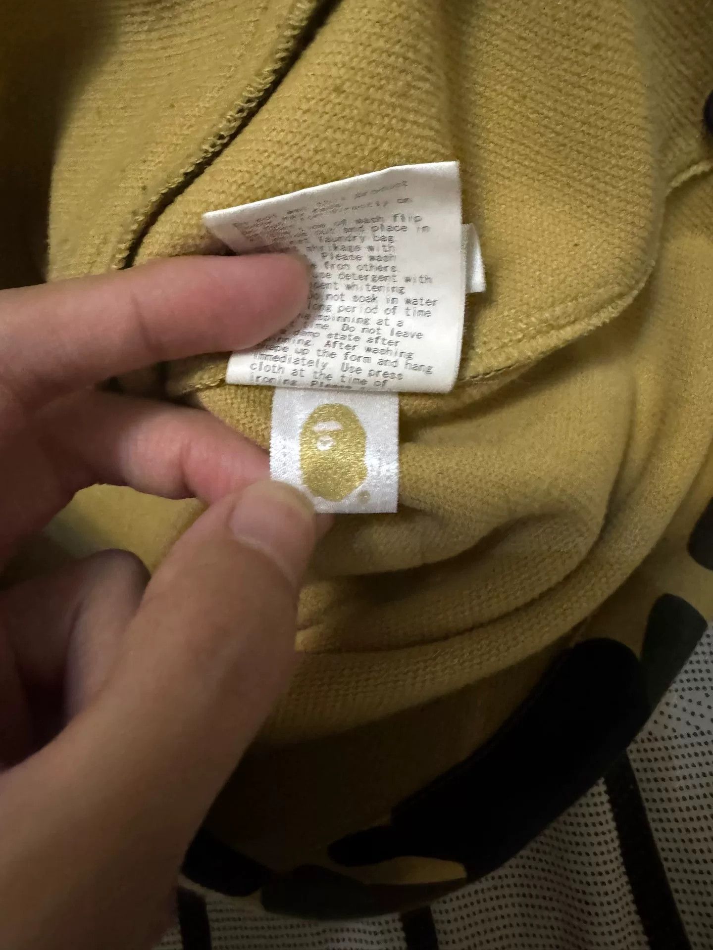 Bape Bape Techwear Camo Yellow Light Jacket S Men Size US S / EU 44-46 / 1 - 5 Thumbnail