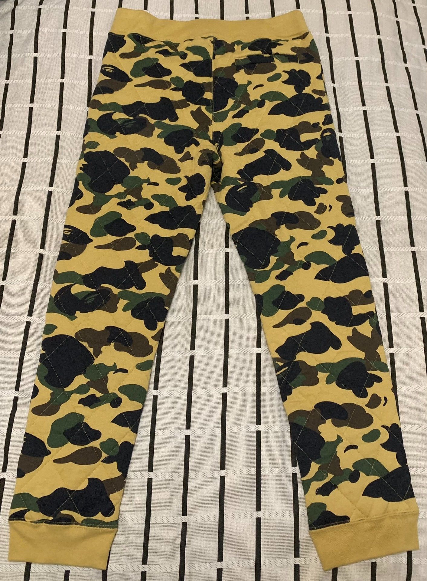 Bape Bape Casual Camo Yellow Casual Pants L Men Size US 34 / EU 50 - 2 Thumbnail