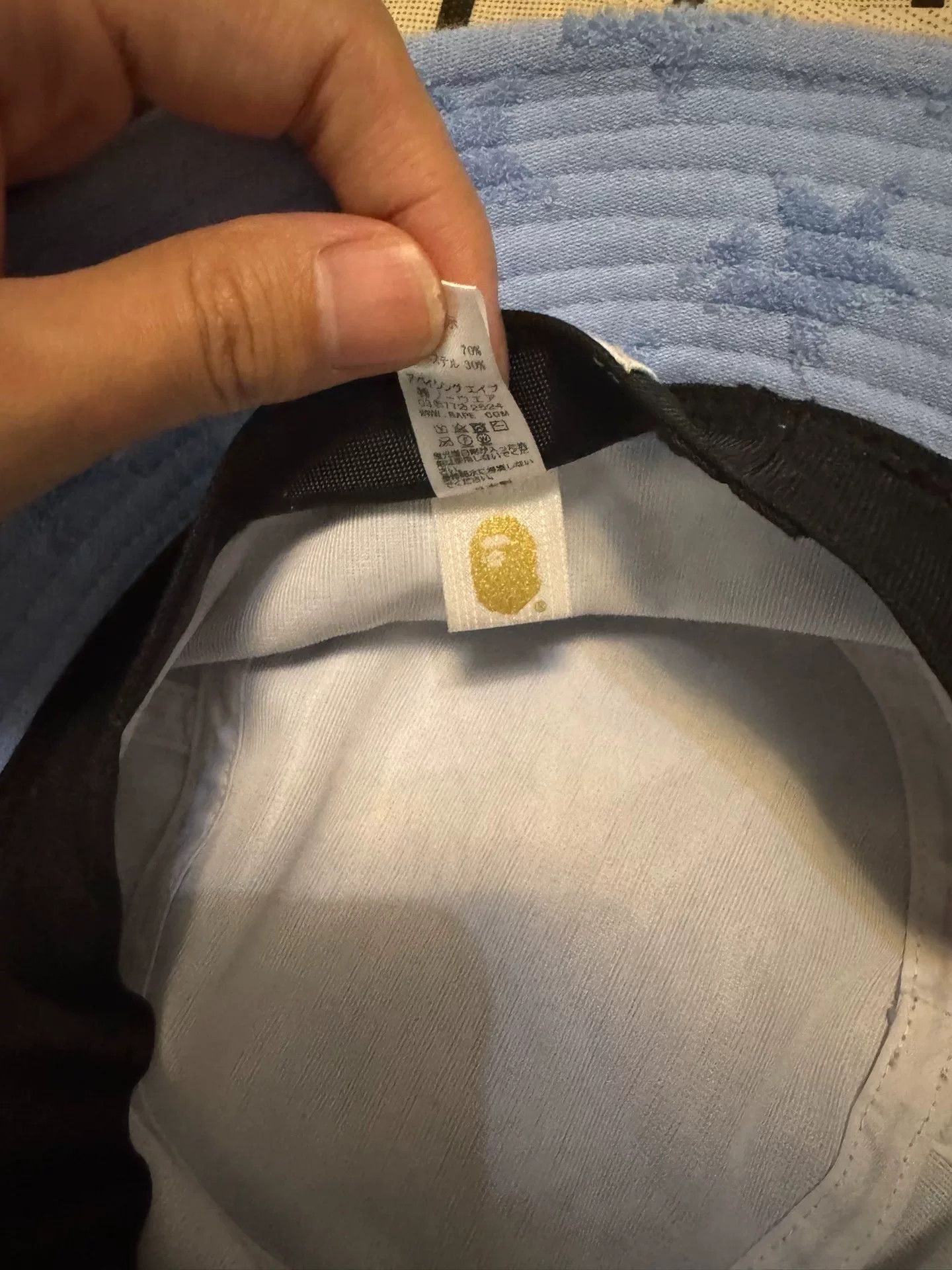 Bape Bape Hat L Men Size ONE SIZE - 7 Thumbnail