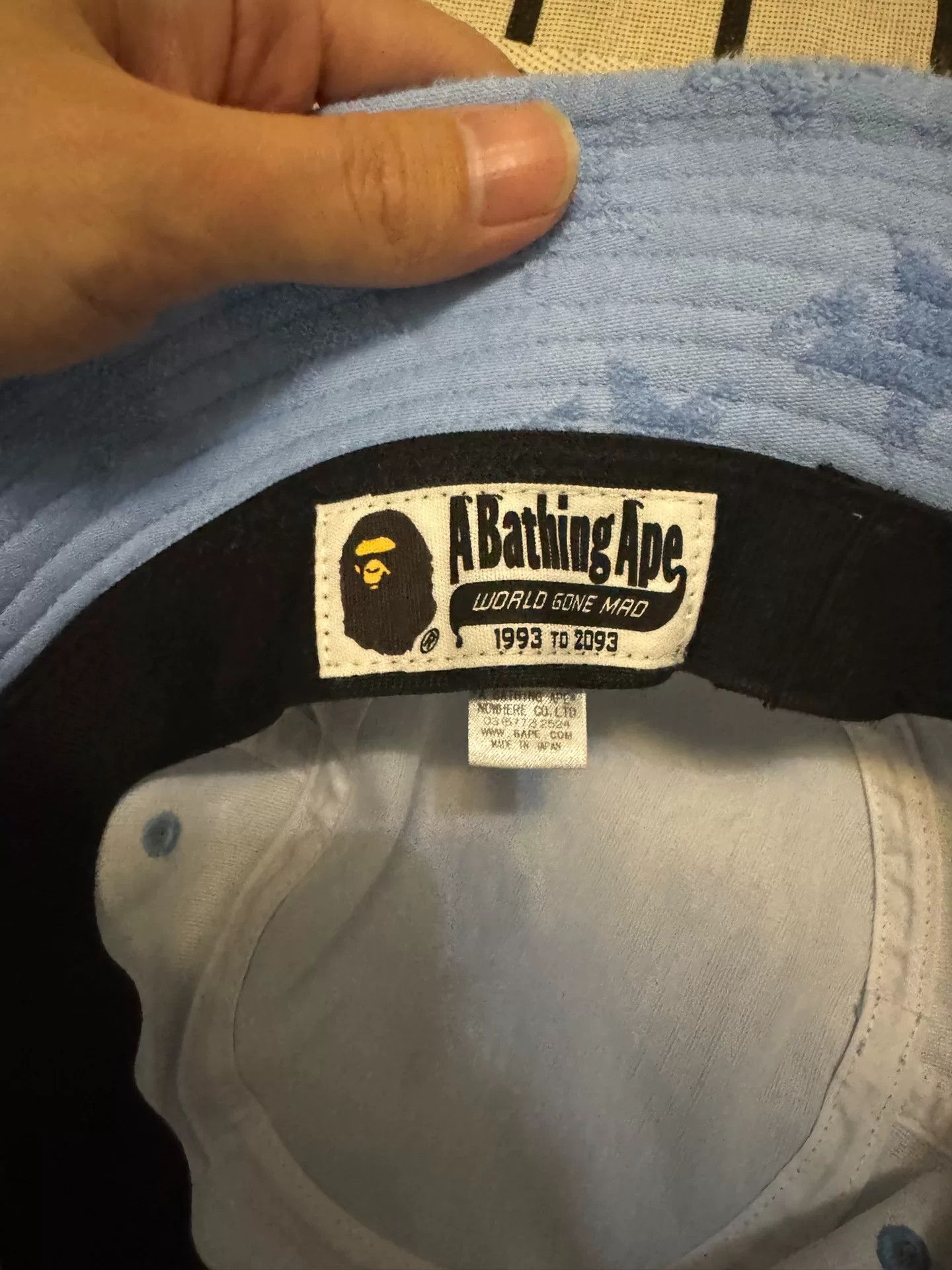 Bape Bape Hat L Men Size ONE SIZE - 5 Thumbnail