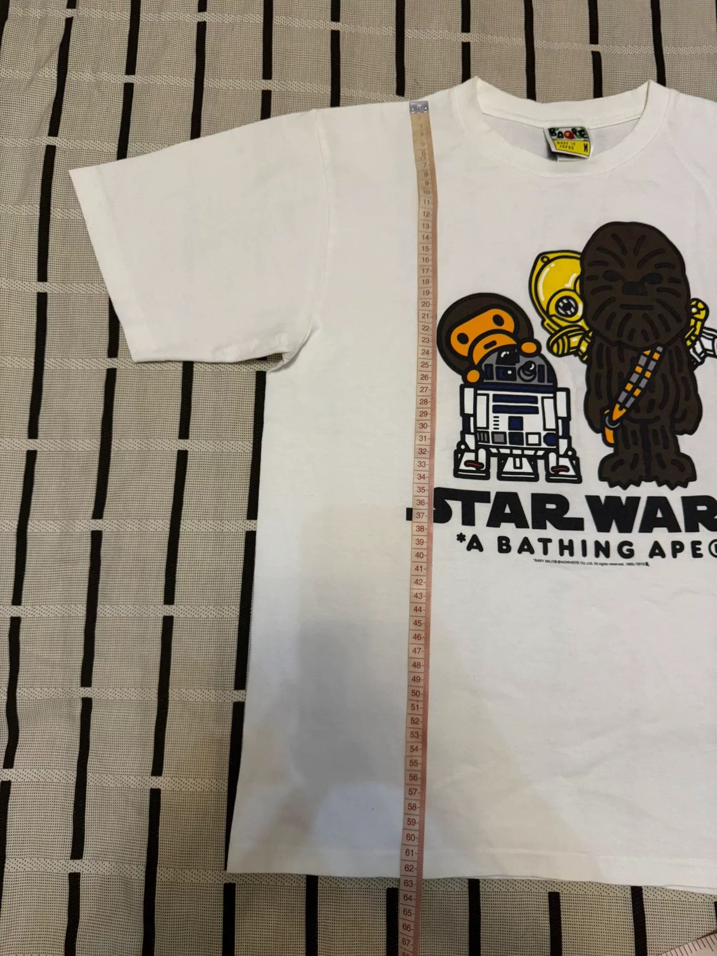 Bape Bape Collab Gold T-Shirt M Men Size US M / EU 48-50 / 2 - 7 Thumbnail