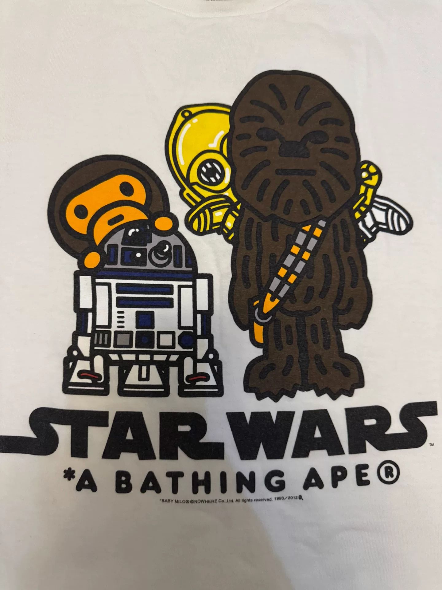 Bape Bape Collab Gold T-Shirt M Men Size US M / EU 48-50 / 2 - 2 Thumbnail