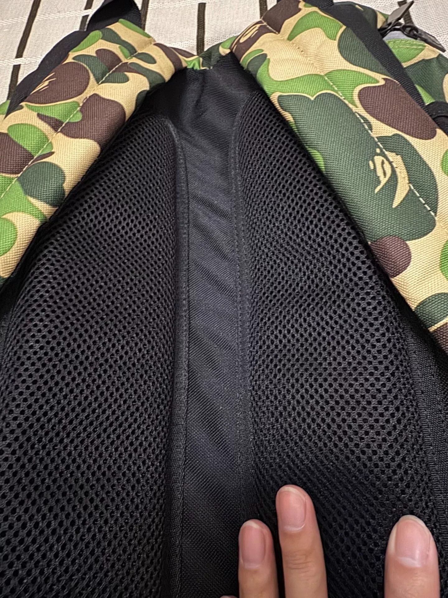 Bape Bape Camo Rare Green Backpack M Women Size ONE SIZE - 5 Thumbnail