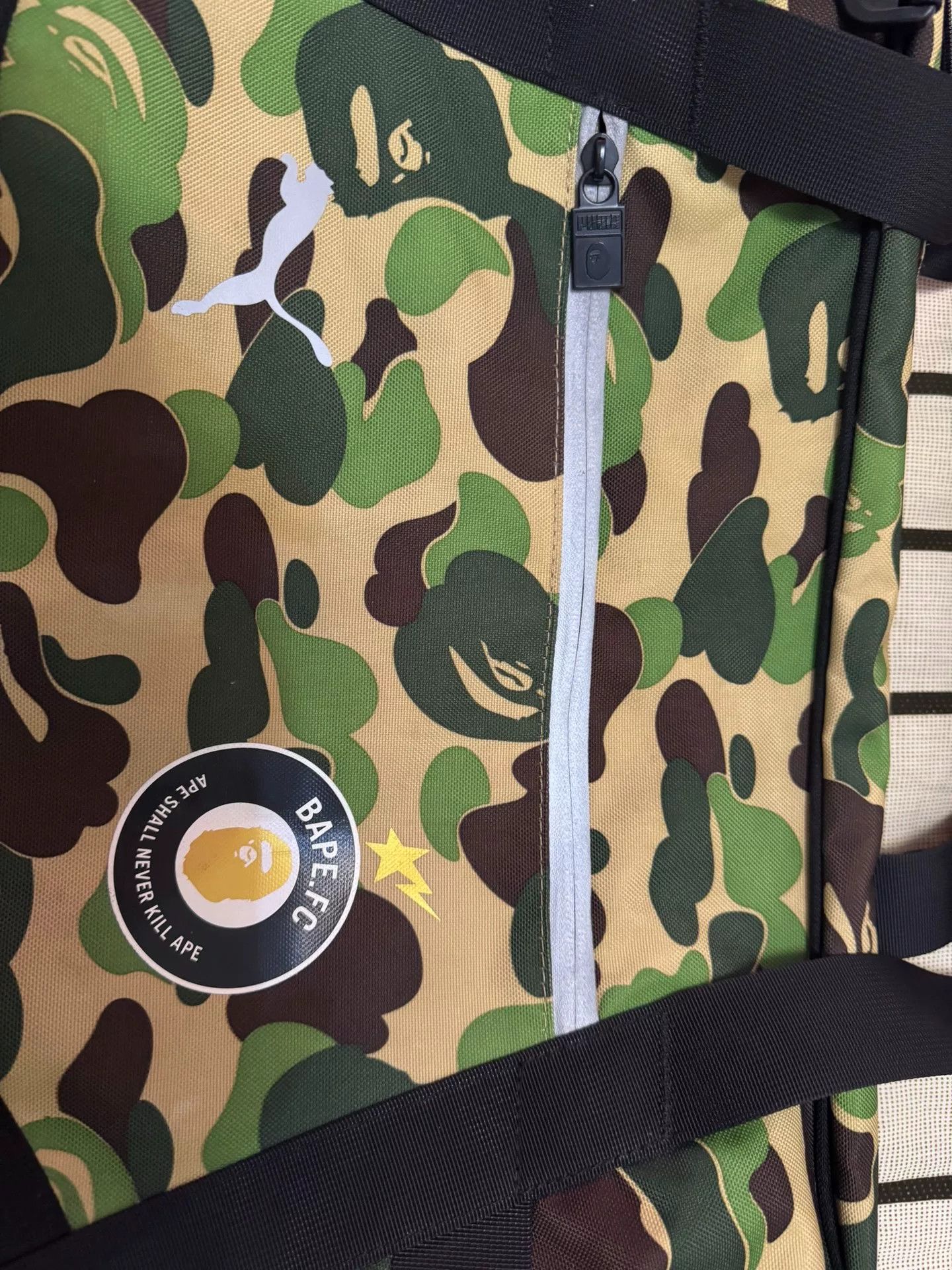 Bape Bape Camo Rare Green Bag M Men Size ONE SIZE - 6 Thumbnail