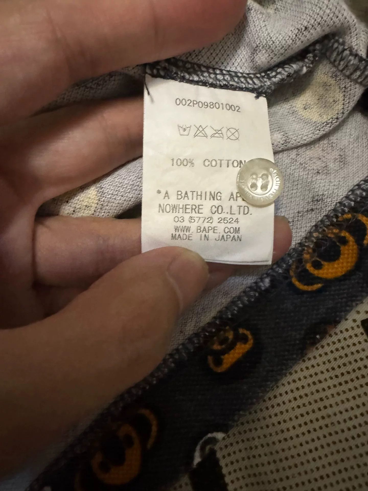 Bape Bape Multi Polo M Men Size US M / EU 48-50 / 2 - 3 Thumbnail