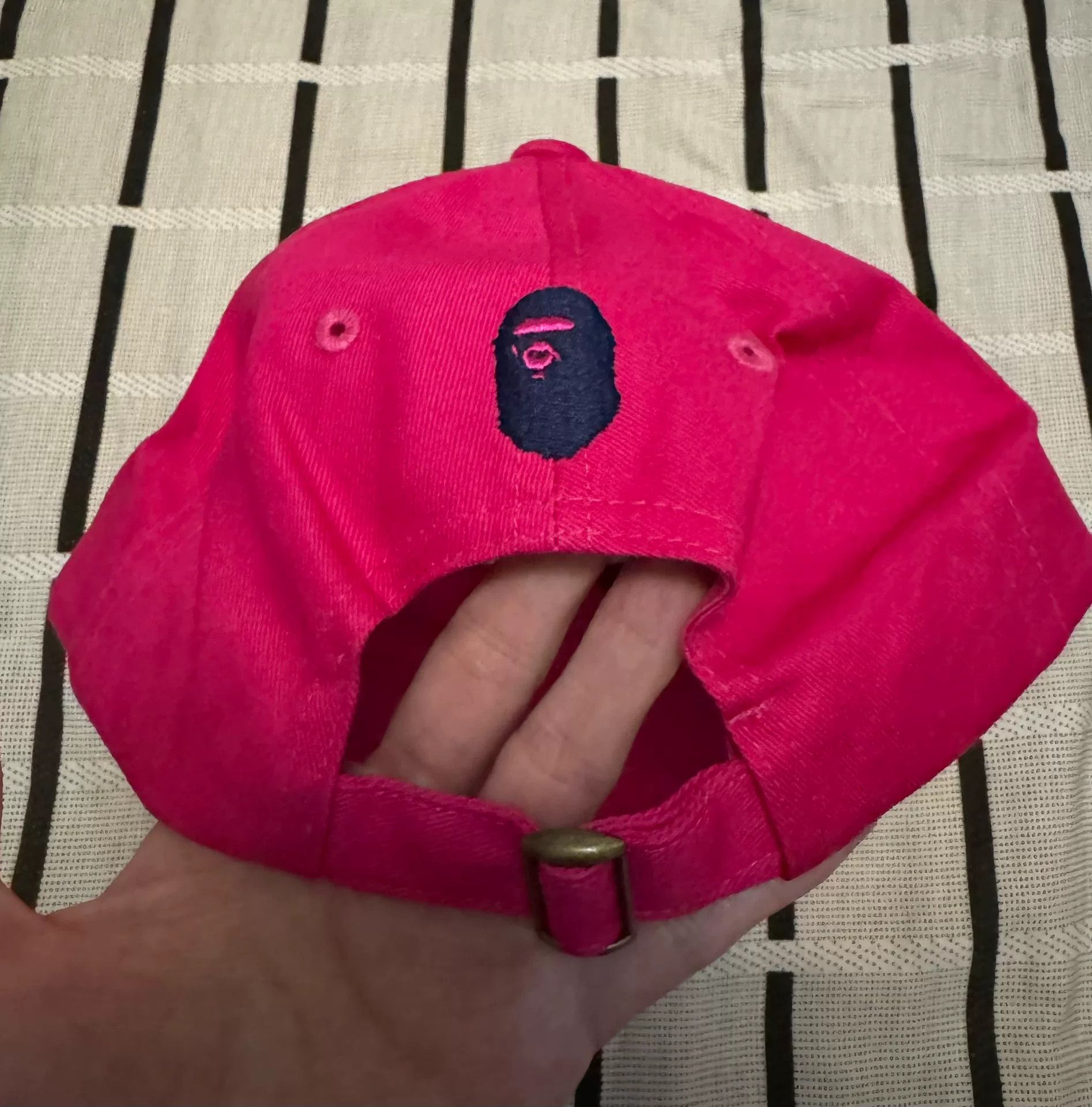 Bape Bape Casual Ape Head Pink Hat S Men Size ONE SIZE - 2 Thumbnail