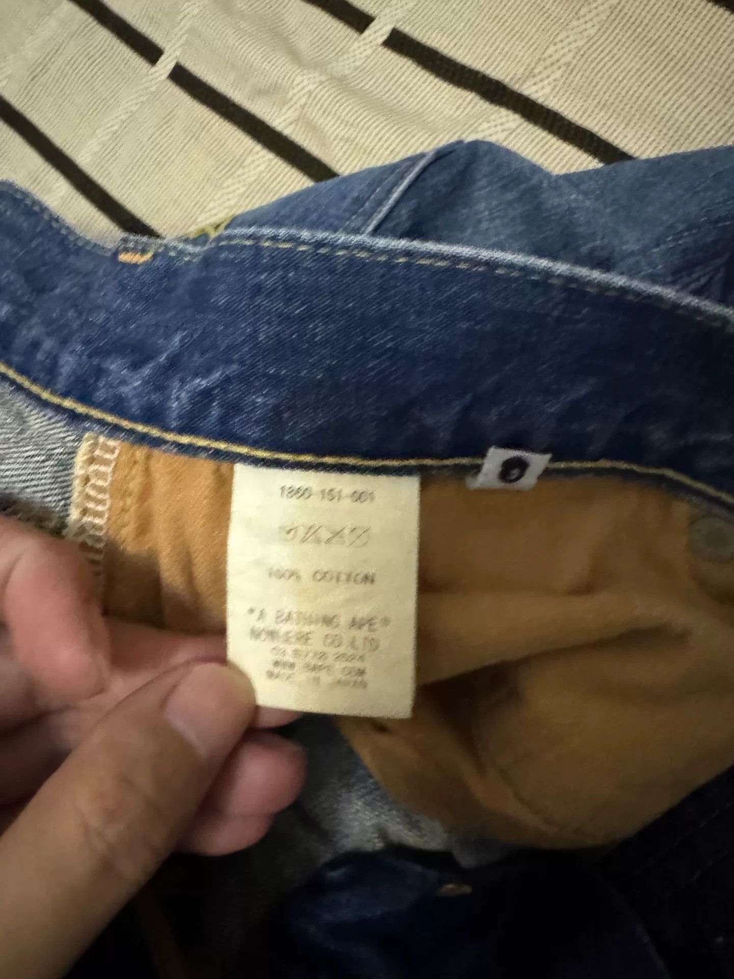 Bape Bape Retro Denim Blue Denim Jeans M Men Size US 32 / EU 48 - 4 Thumbnail