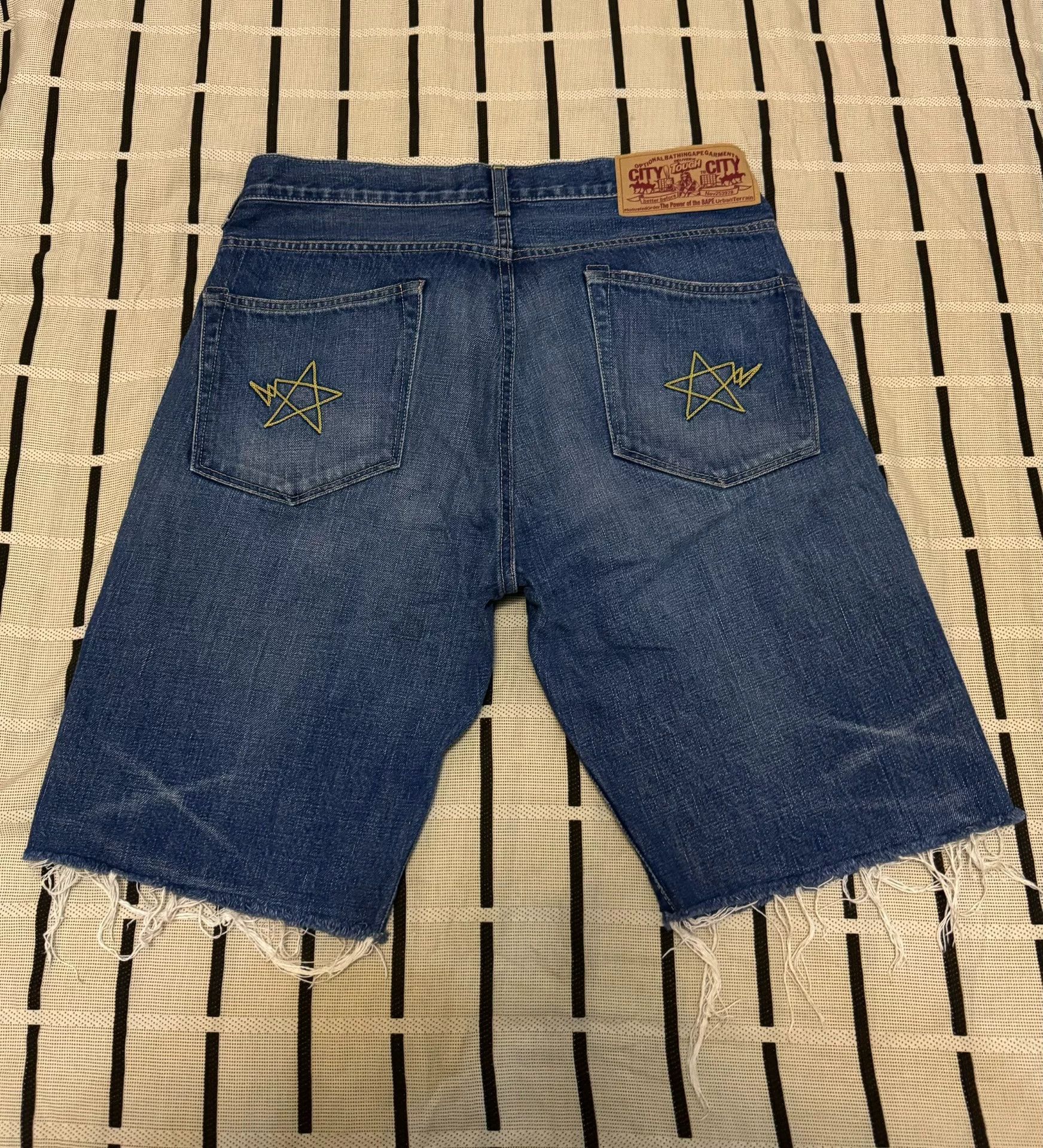 Bape Bape Retro Denim Blue Denim Jeans M Men Size US 32 / EU 48 - 2 Thumbnail