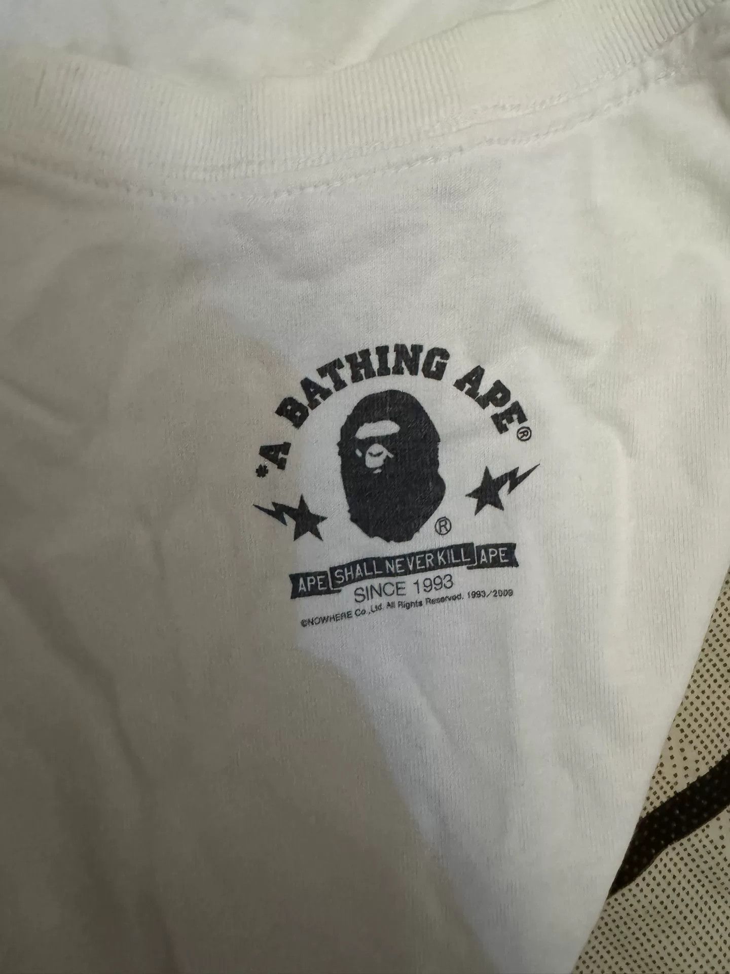 Bape Bape T-Shirt S Men Size US S / EU 44-46 / 1 - 3 Thumbnail