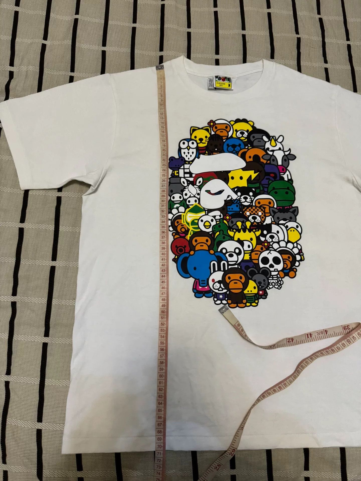Bape Bape Ape Head Multi T-Shirt M Men Size US M / EU 48-50 / 2 - 6 Thumbnail