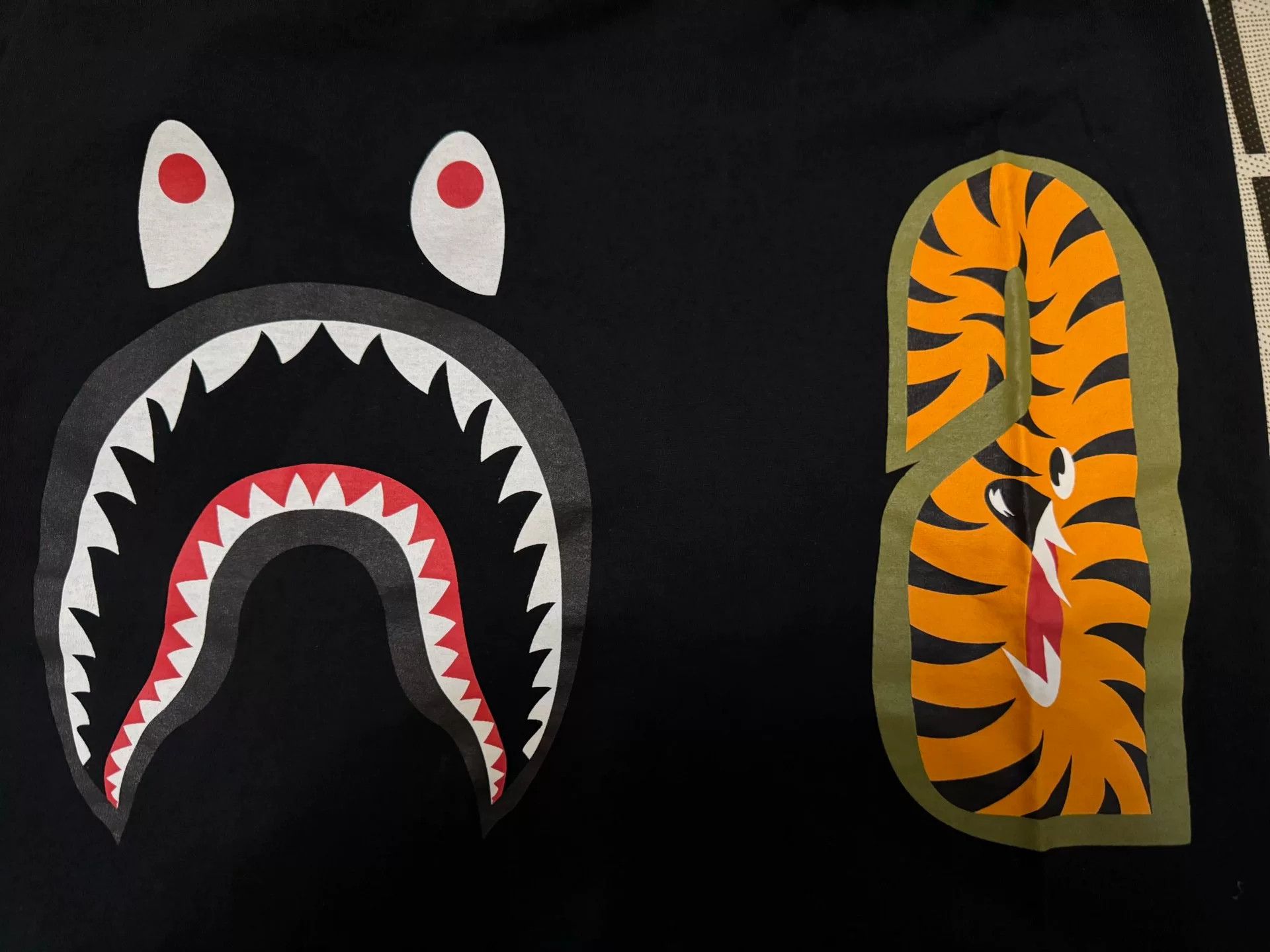 Bape Bape Shark T-Shirt M Men Size US M / EU 48-50 / 2 - 3 Thumbnail