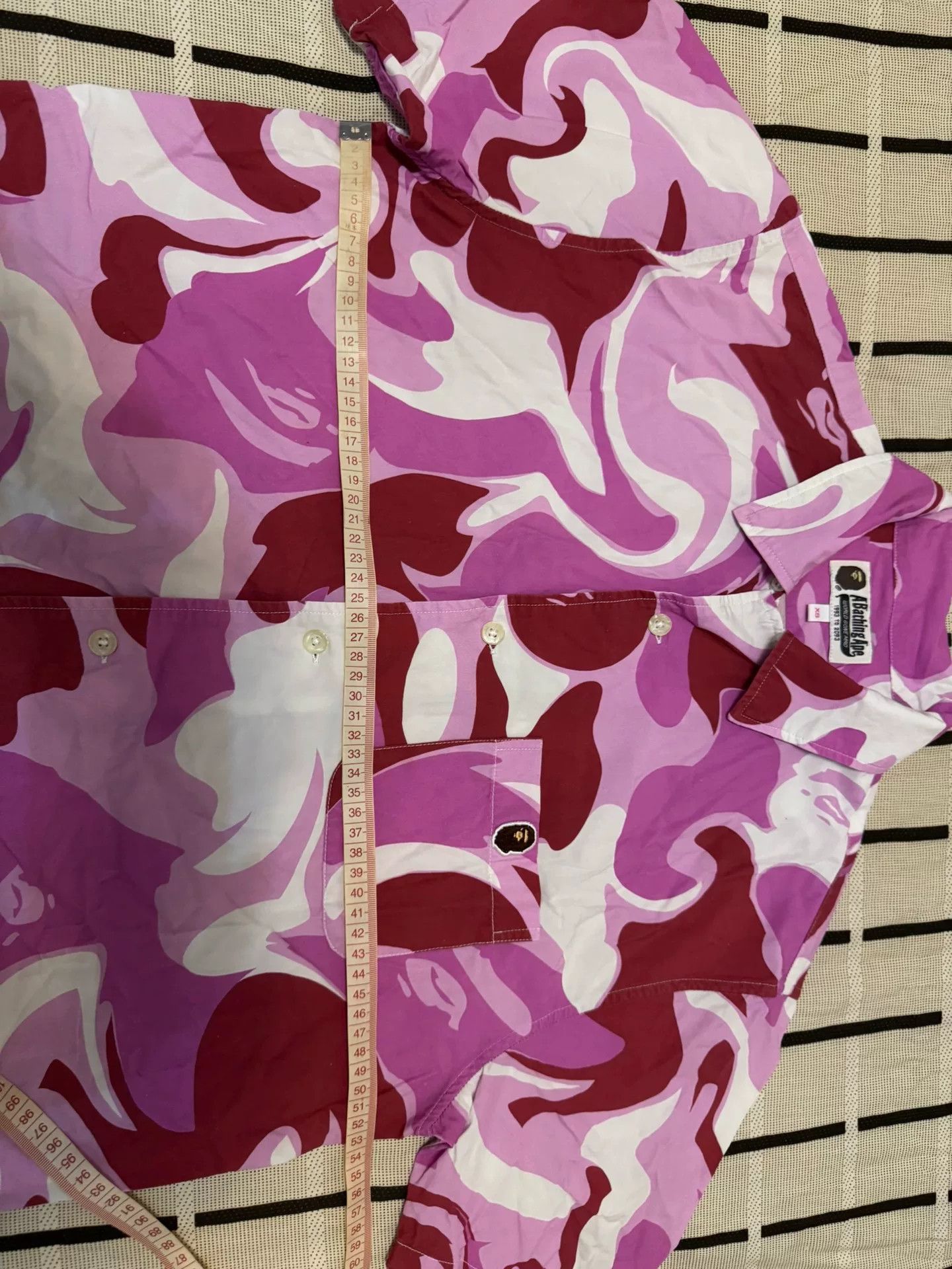 Bape Bape Camo Pink Shirt XS Men Size US XS / EU 42 / 0 - 8 Thumbnail