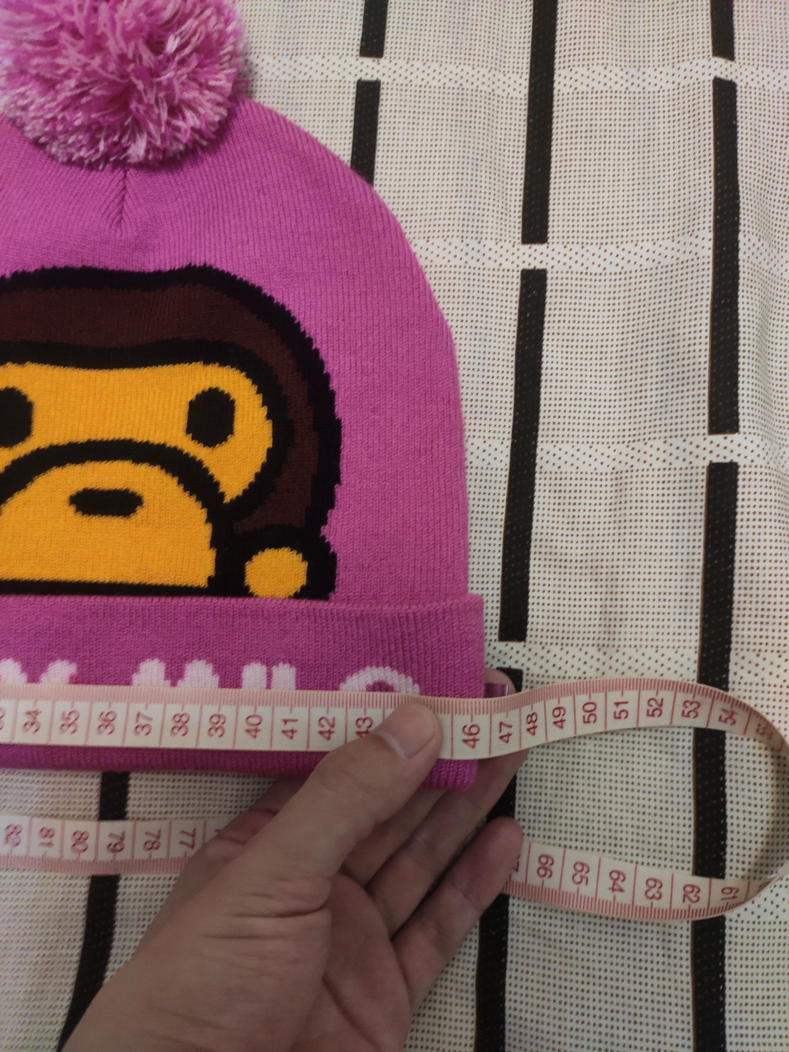 Bape Bape Knit Graphic Hat S Men Size ONE SIZE - 6 Thumbnail