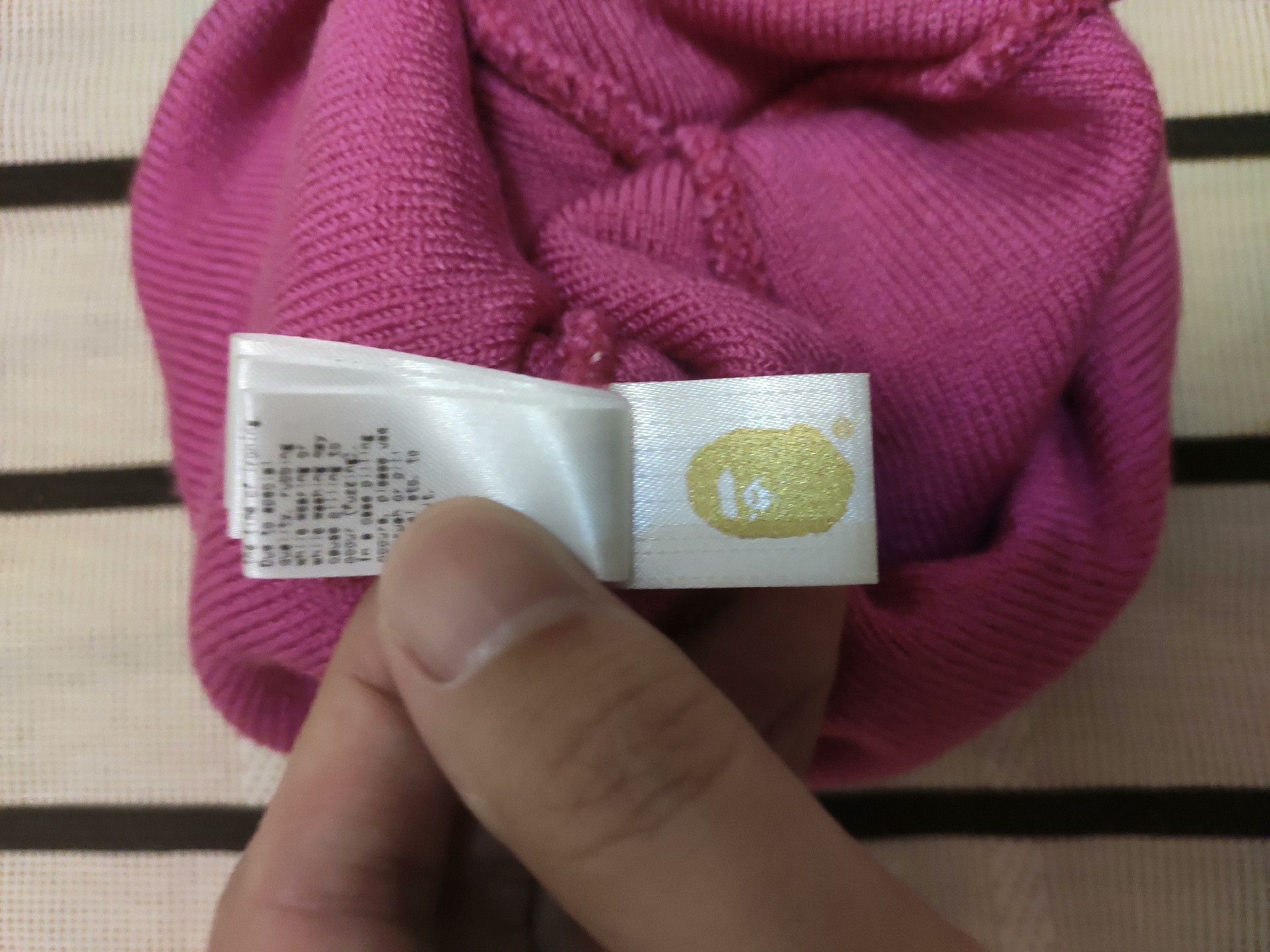 Bape Bape Knit Graphic Hat S Men Size ONE SIZE - 5 Thumbnail