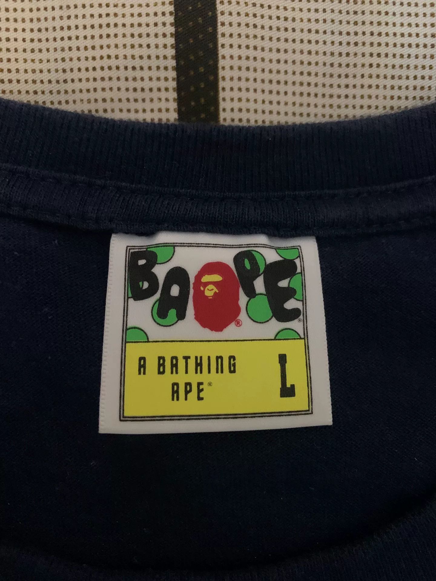 Bape Bape Ape Head T-Shirt L Men Size US L / EU 52-54 / 3 - 4 Thumbnail