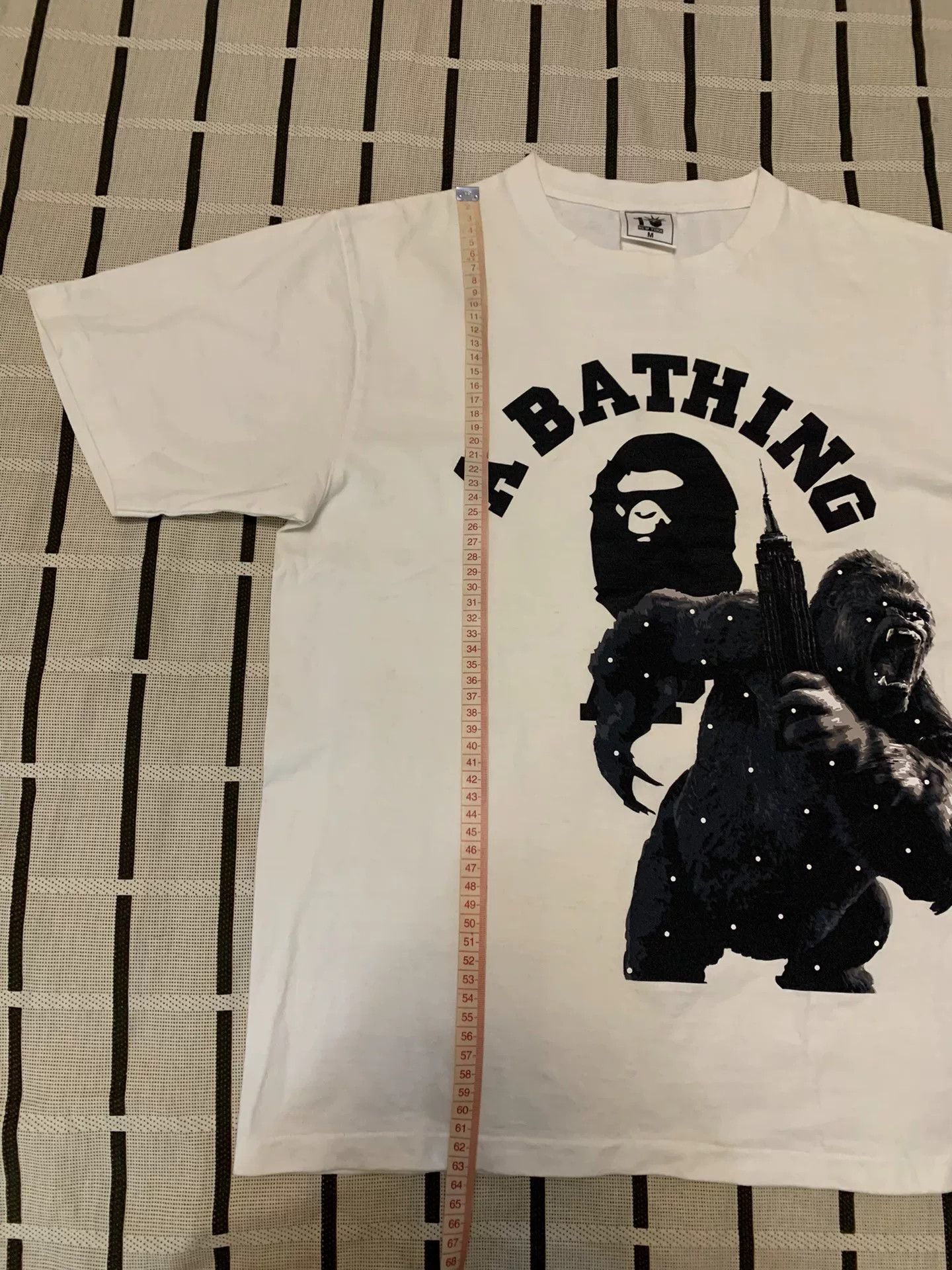 Bape Bape Ape Head Gold T-Shirt M Men Size US M / EU 48-50 / 2 - 8 Thumbnail