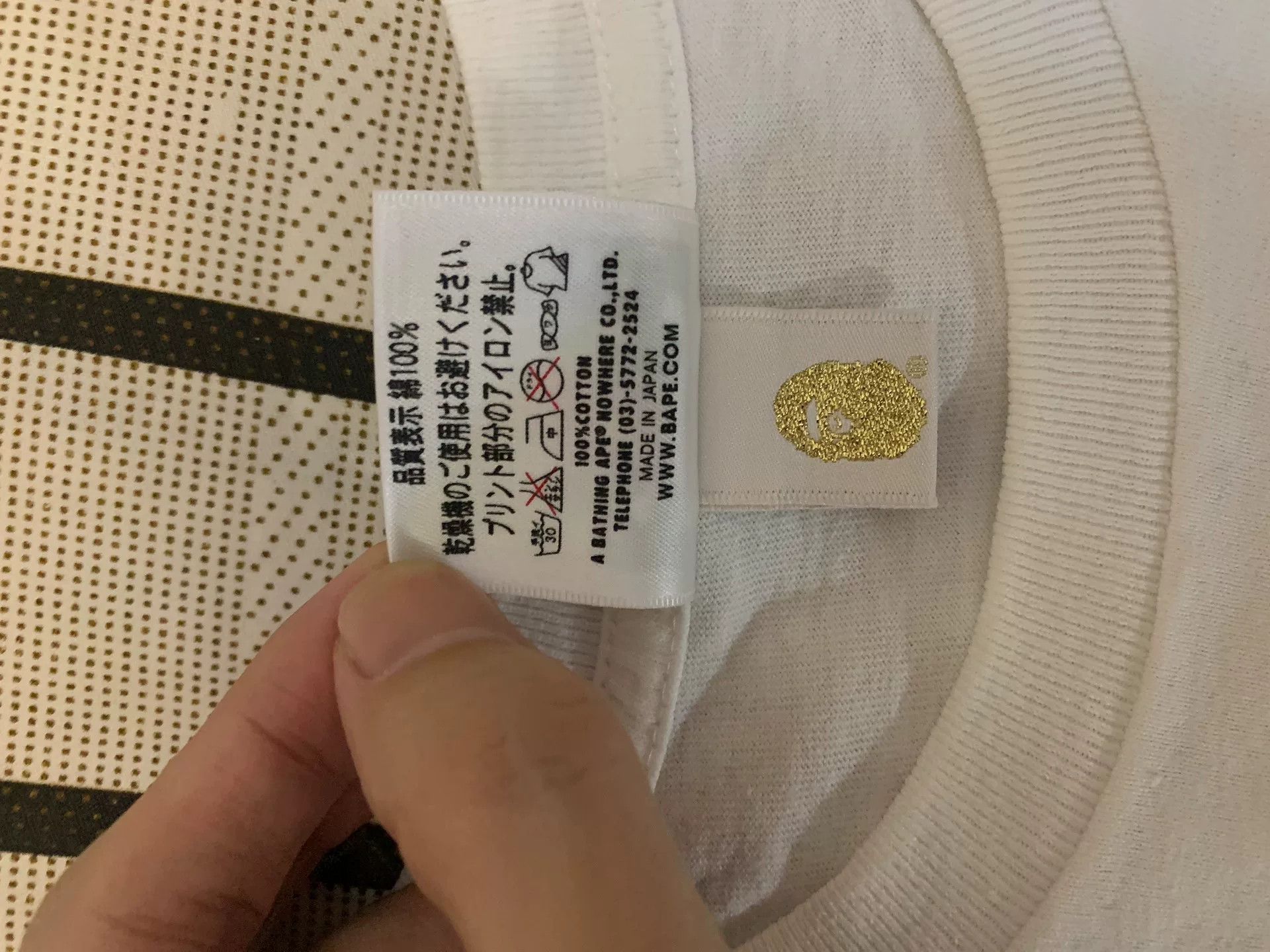 Bape Bape Ape Head T-Shirt S Men Size US S / EU 44-46 / 1 - 4 Thumbnail