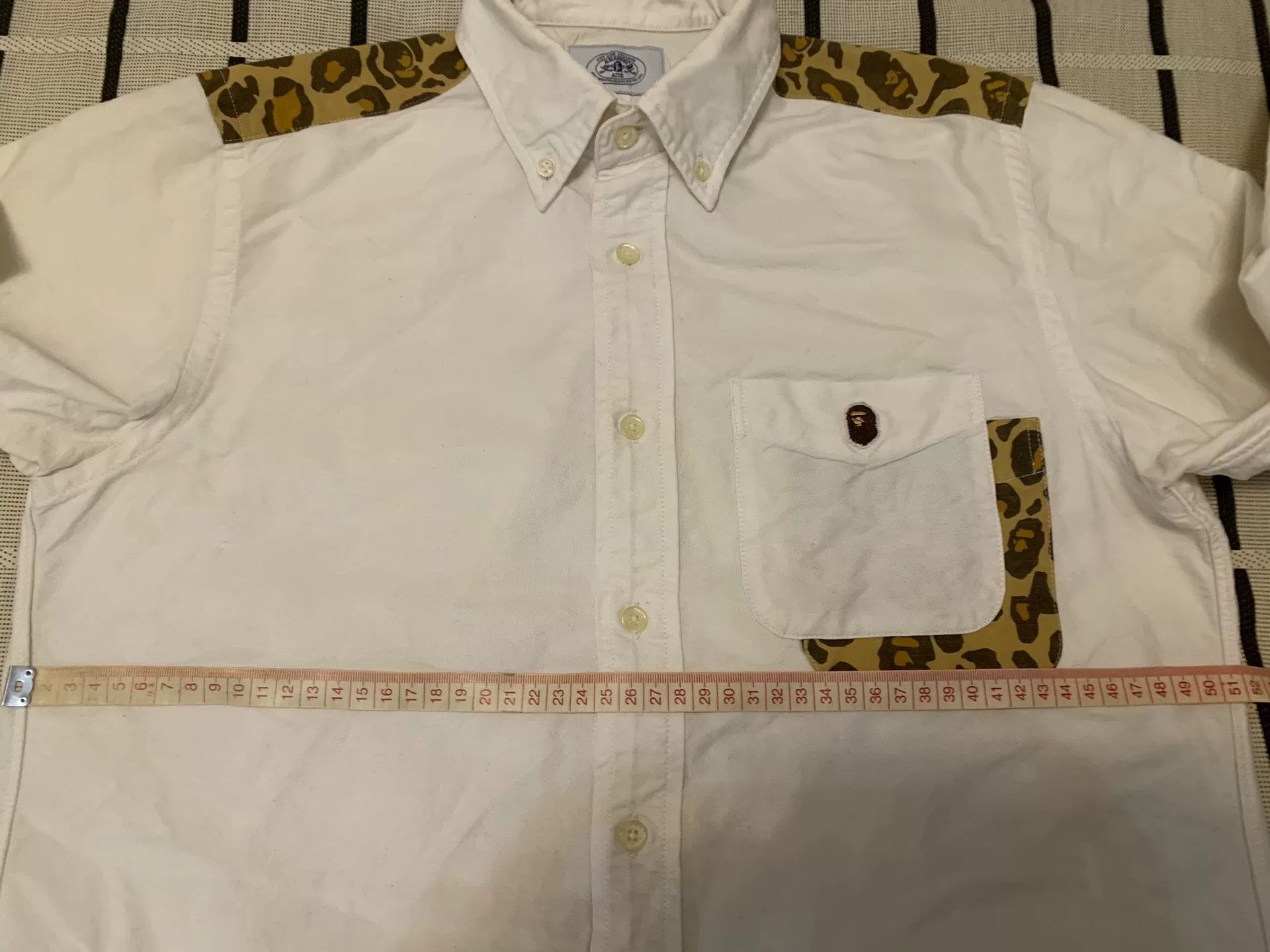 Bape Bape Camo Ape Head Yellow Shirt M Men Size US M / EU 48-50 / 2 - 7 Thumbnail