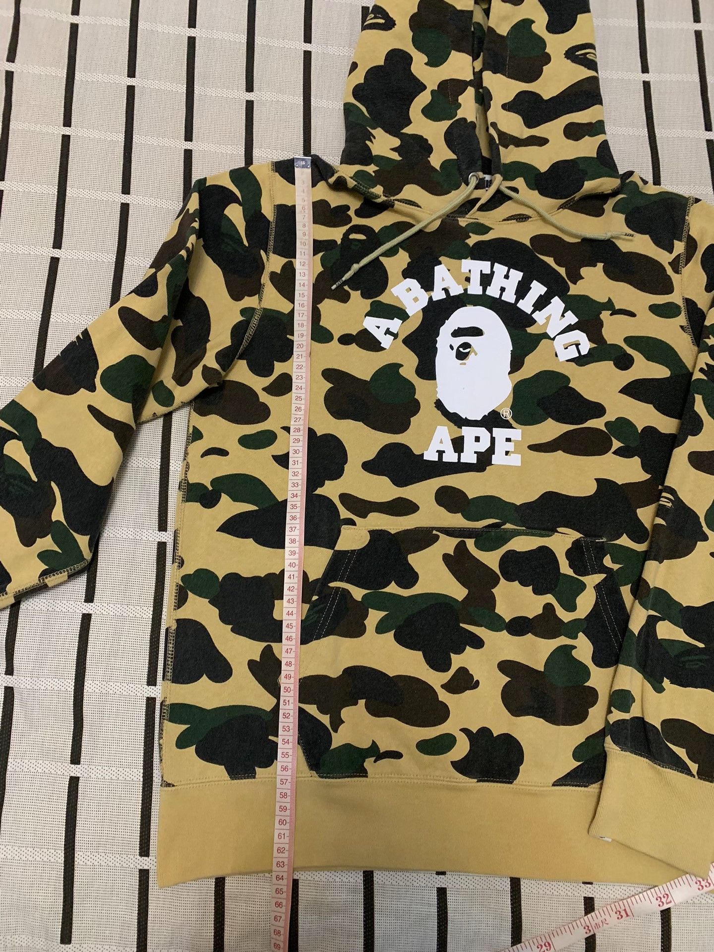 Bape Bape Camo Ape Head Yellow Hoodie M Men Size US M / EU 48-50 / 2 - 7 Thumbnail