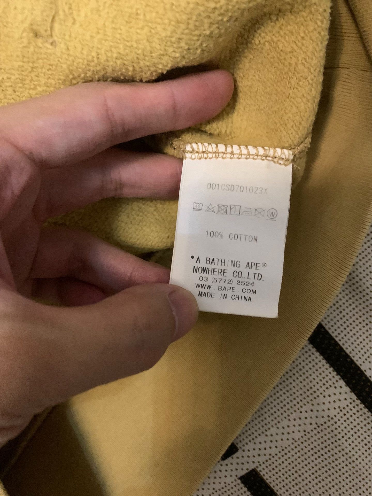 Bape Bape Camo Ape Head Yellow Hoodie M Men Size US M / EU 48-50 / 2 - 4 Thumbnail