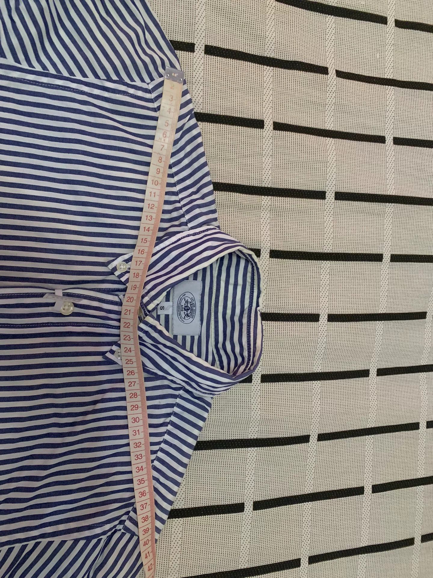 Bape Bape Striped Ape Head Gold Shirt S Men Size US S / EU 44-46 / 1 - 8 Thumbnail