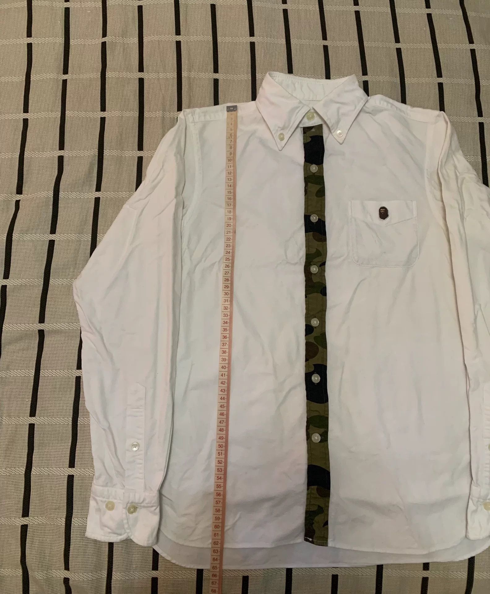 Bape Bape Camo Ape Head Green Shirt S Men Size US S / EU 44-46 / 1 - 6 Thumbnail