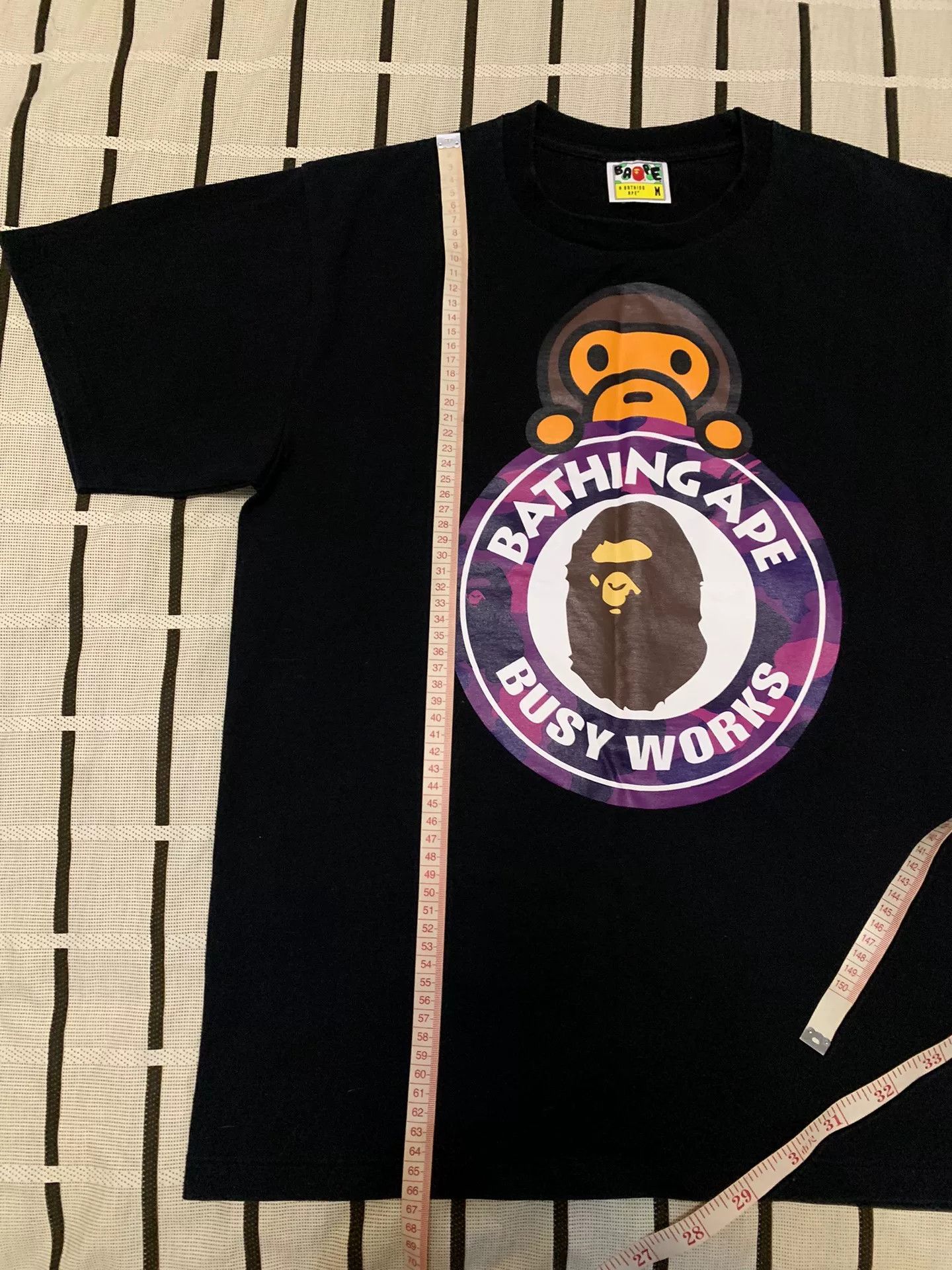 Bape Bape Camo Ape Head Purple T-Shirt M Men Size US M / EU 48-50 / 2 - 7 Thumbnail