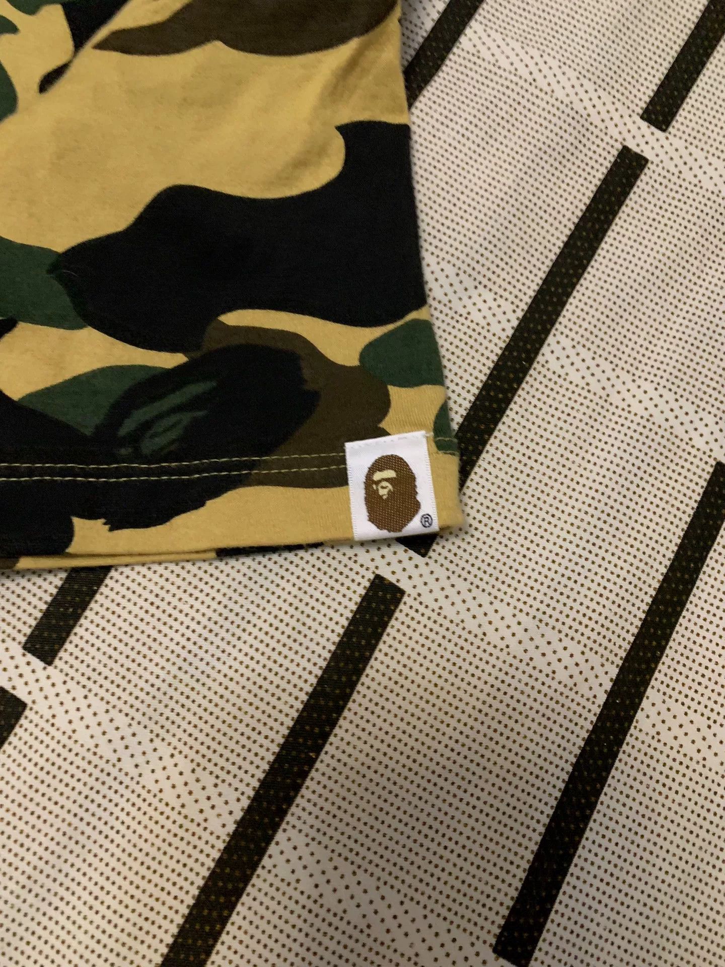 Bape Bape Camo Ape Head Yellow T-Shirt XS Women Size XS / US 0-2 / IT 36-38 - 3 Thumbnail
