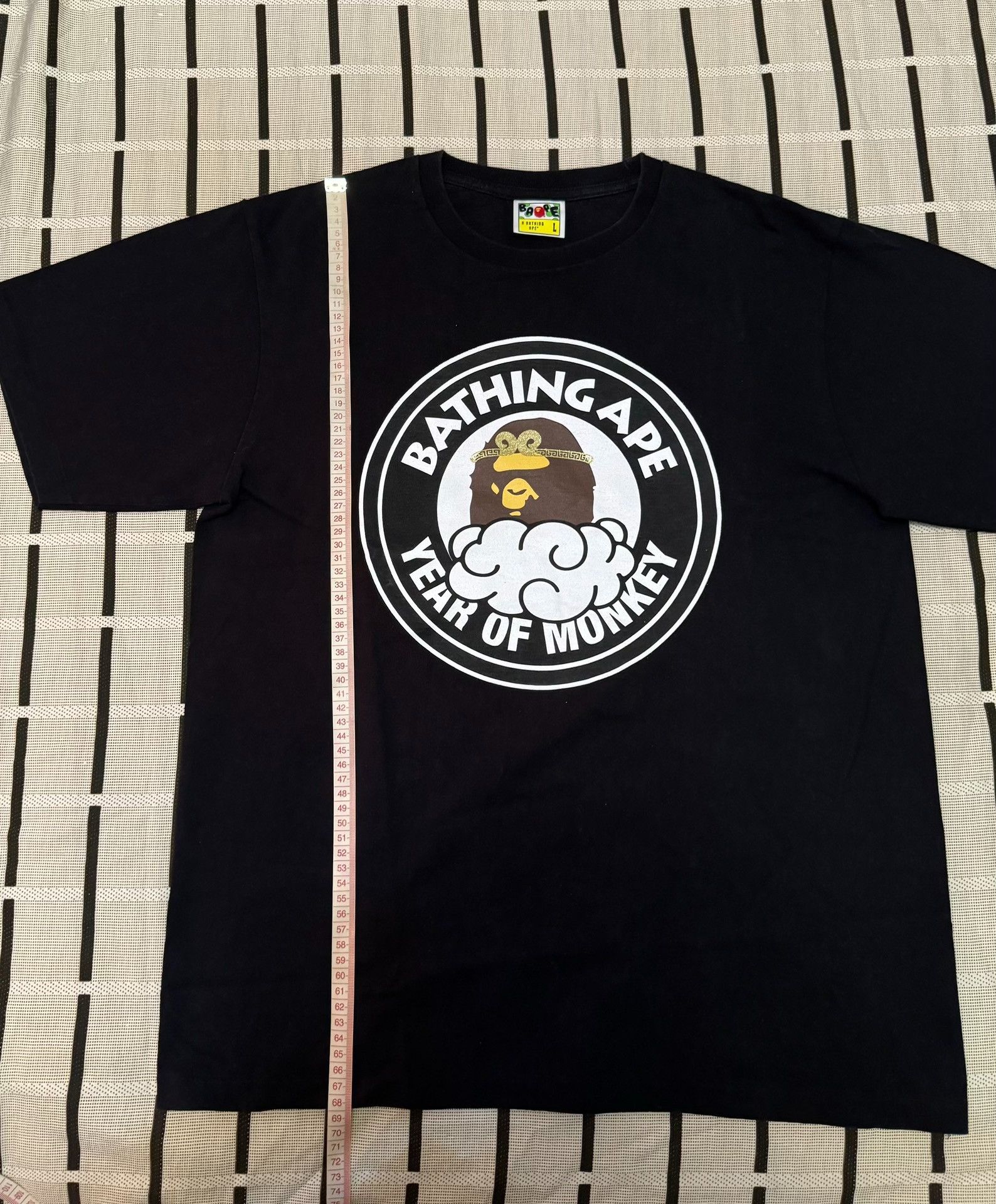 Bape Bape Limited Ape Head Gold T-Shirt L Men Size US L / EU 52-54 / 3 - 7 Thumbnail