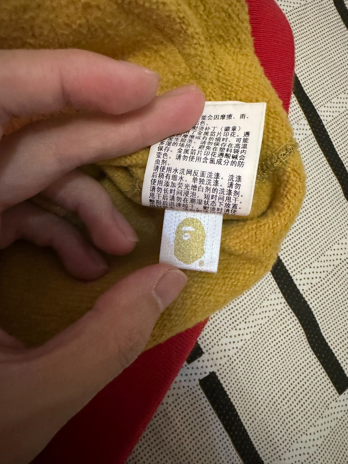 Bape Bape Shark Camo Yellow Hoodie Men Size US M / EU 48-50 / 2 - 6 Thumbnail