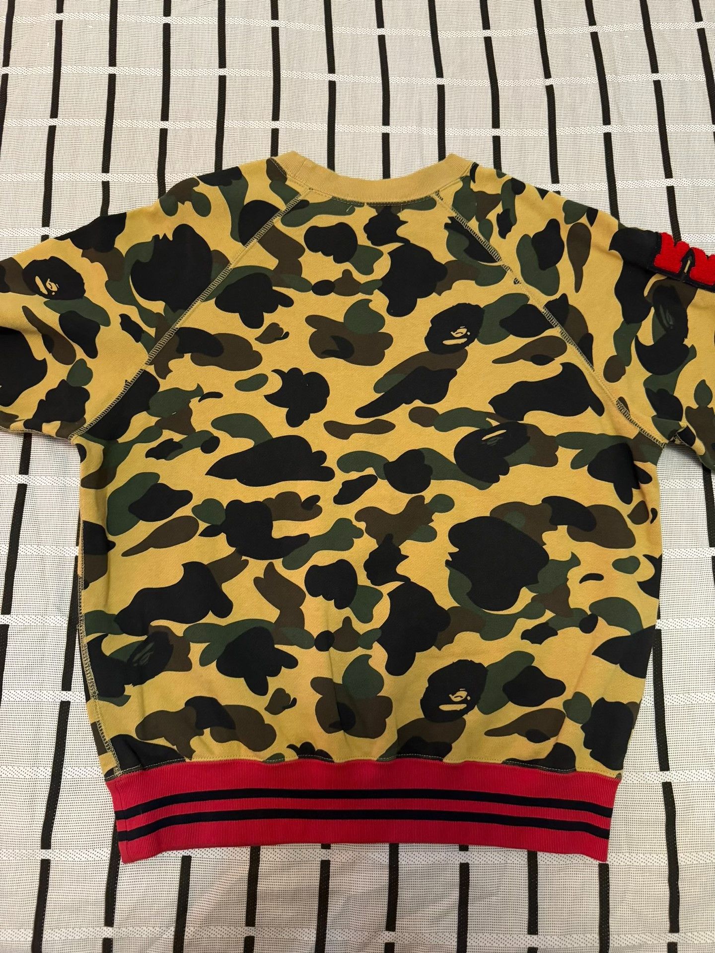 Bape Bape Shark Camo Yellow Hoodie Men Size US M / EU 48-50 / 2 - 3 Thumbnail