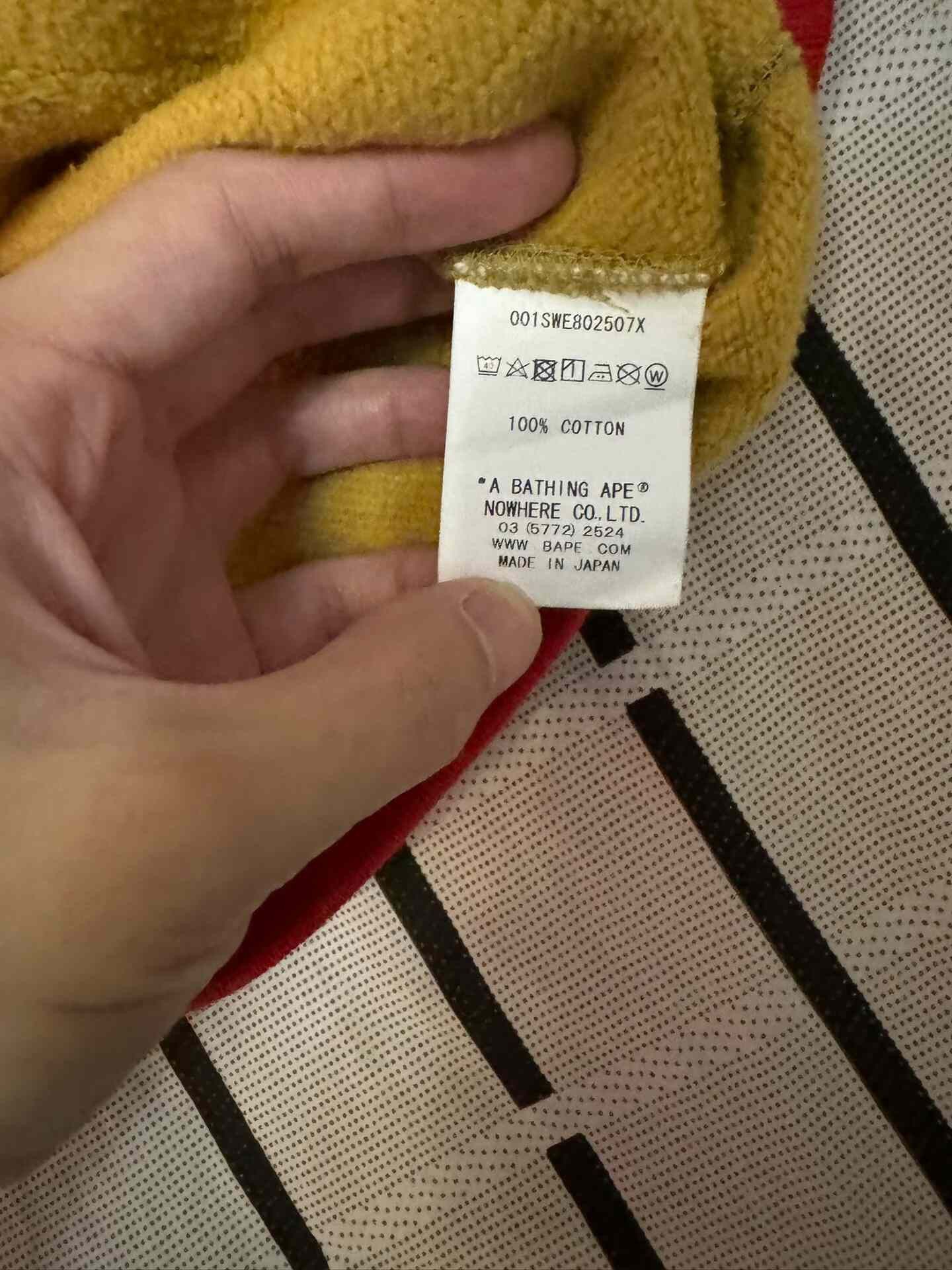 Bape Bape Shark Camo Yellow Hoodie Men Size US M / EU 48-50 / 2 - 4 Thumbnail