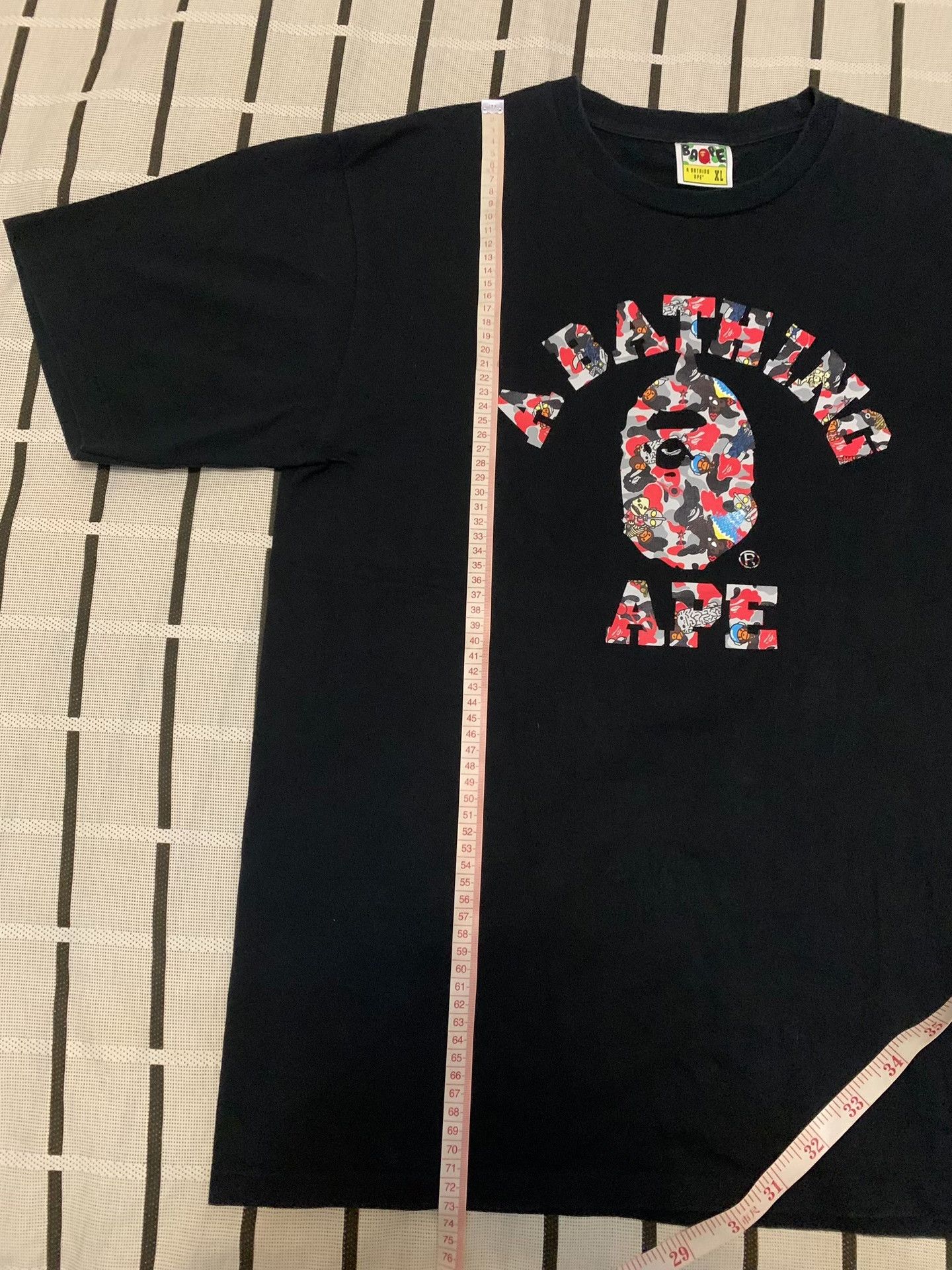 Bape Bape Ape Head T-Shirt XL Men Size US XL / EU 56 / 4 - 7 Thumbnail