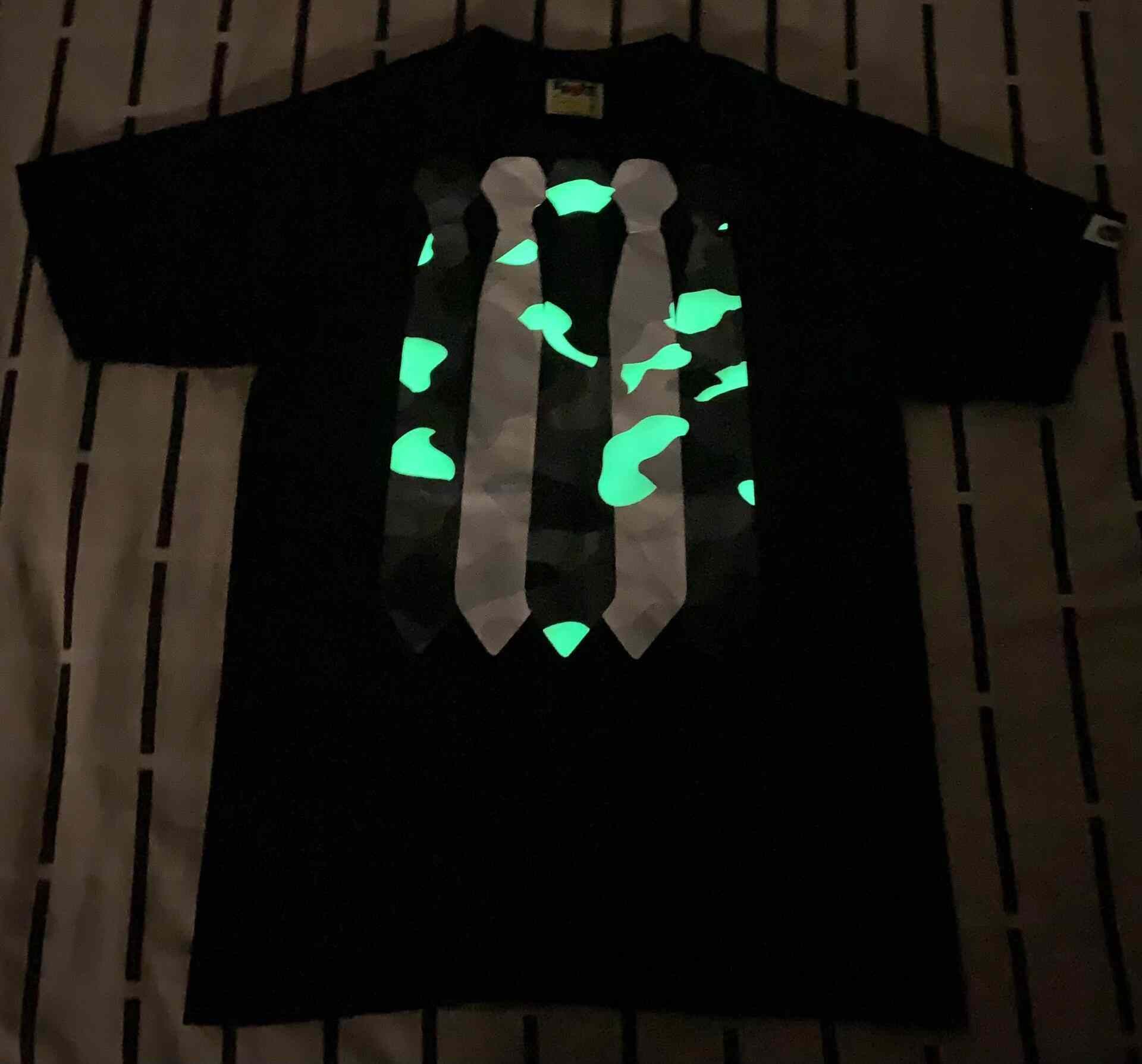 Bape Bape Camo Glow T-Shirt S Men Size US S / EU 44-46 / 1 - 2 Thumbnail