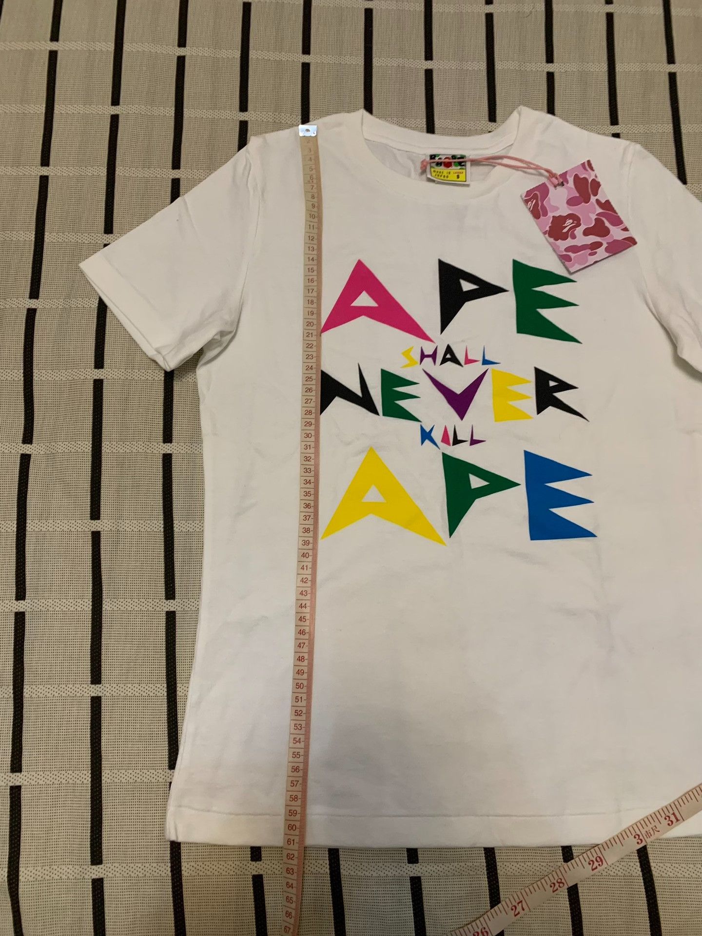 Bape Bape Rainbow Multi T-Shirt S Women Size S / US 4 / IT 40 - 6 Thumbnail