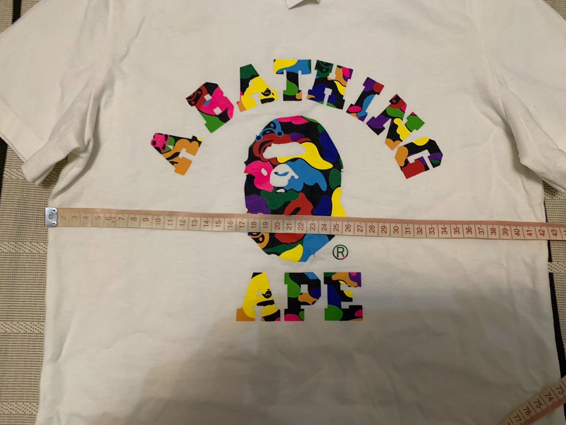 Bape Bape Camo Ape Head Multi T-Shirt S Women Size S / US 4 / IT 40 - 6 Thumbnail