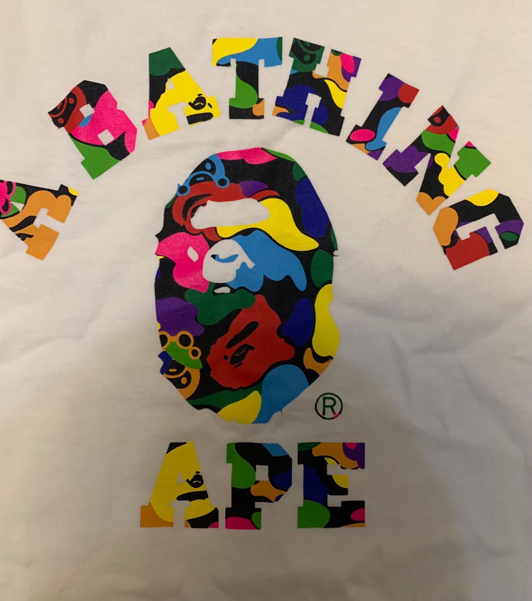 Bape Bape Camo Ape Head Multi T-Shirt S Women Size S / US 4 / IT 40 - 2 Thumbnail